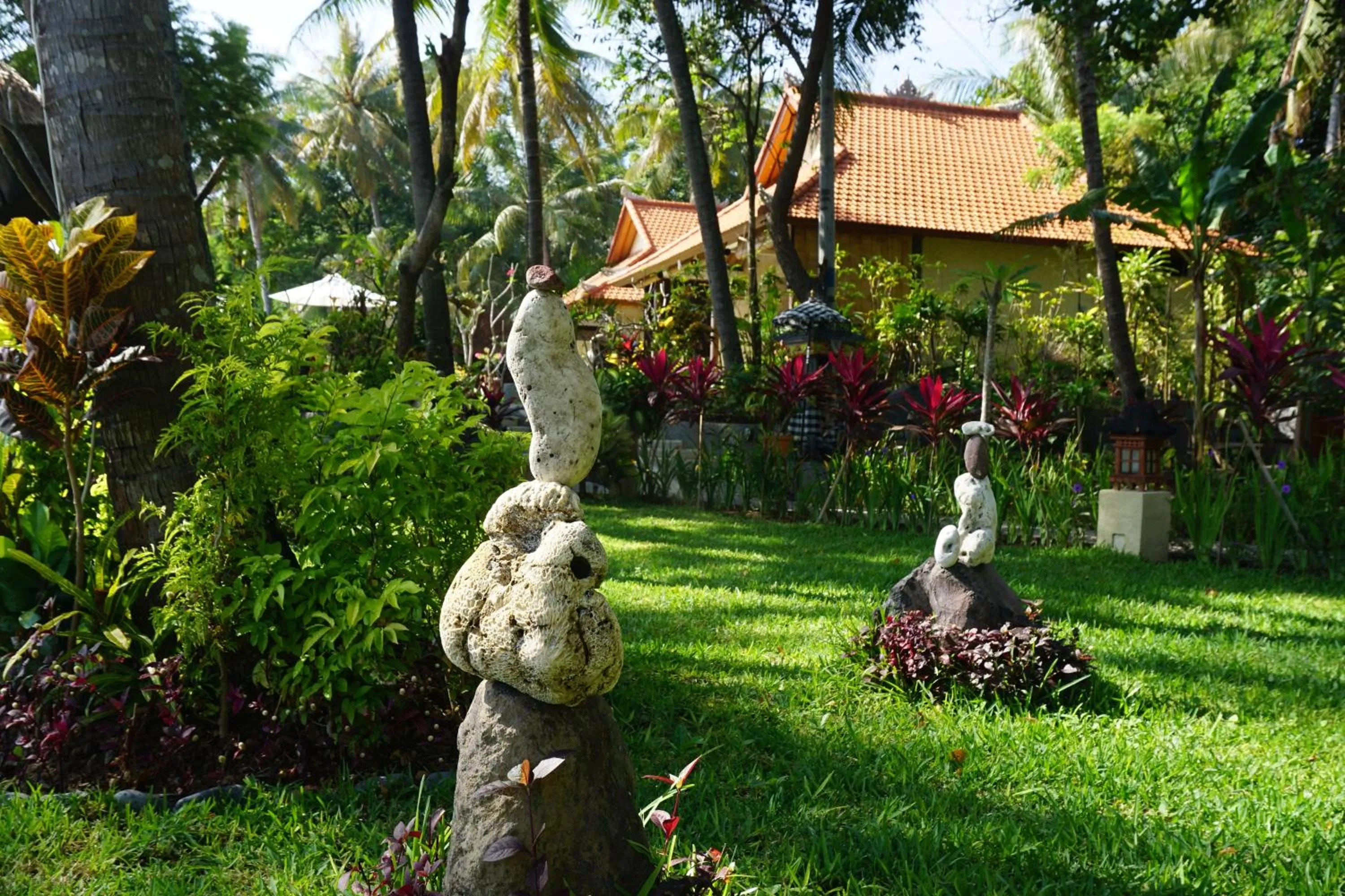 Garden in Alam Mimpi Bali