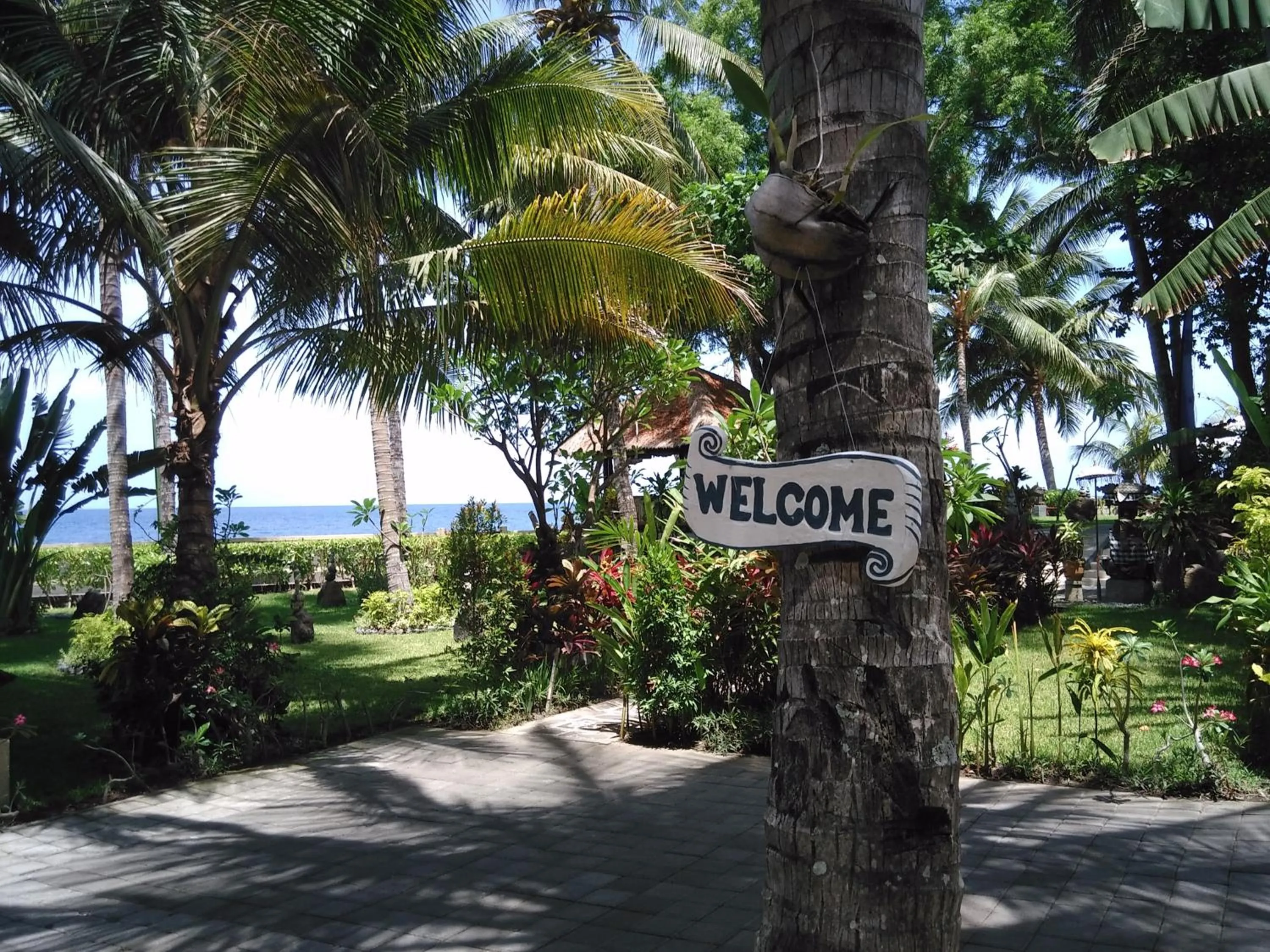 Facade/entrance in Alam Mimpi Bali