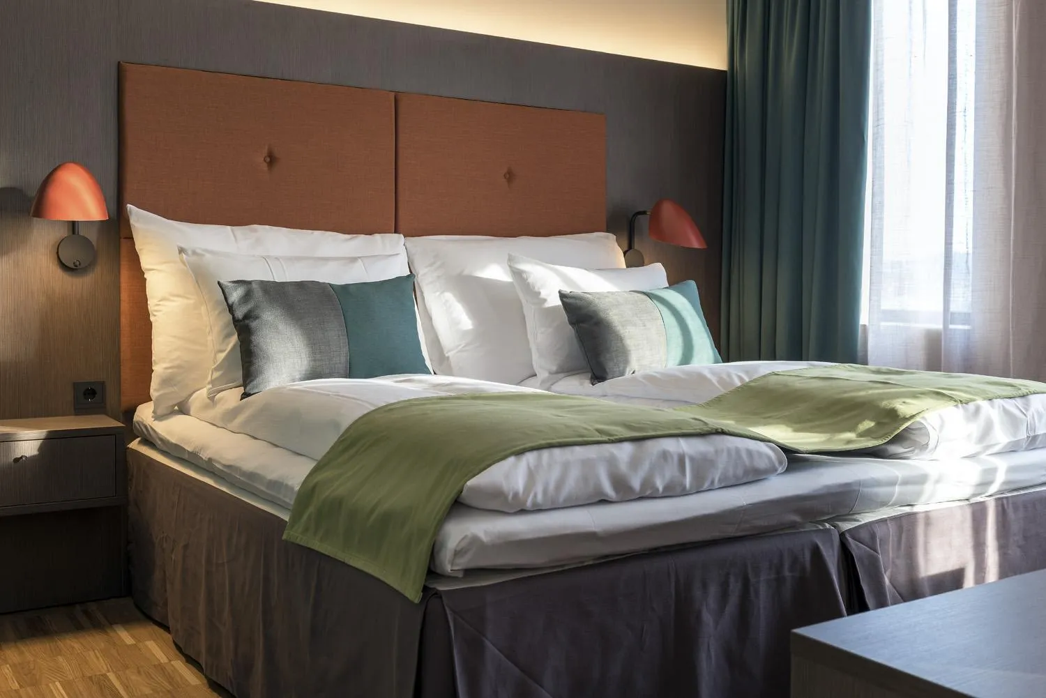 Bed in Quality Hotel Pond