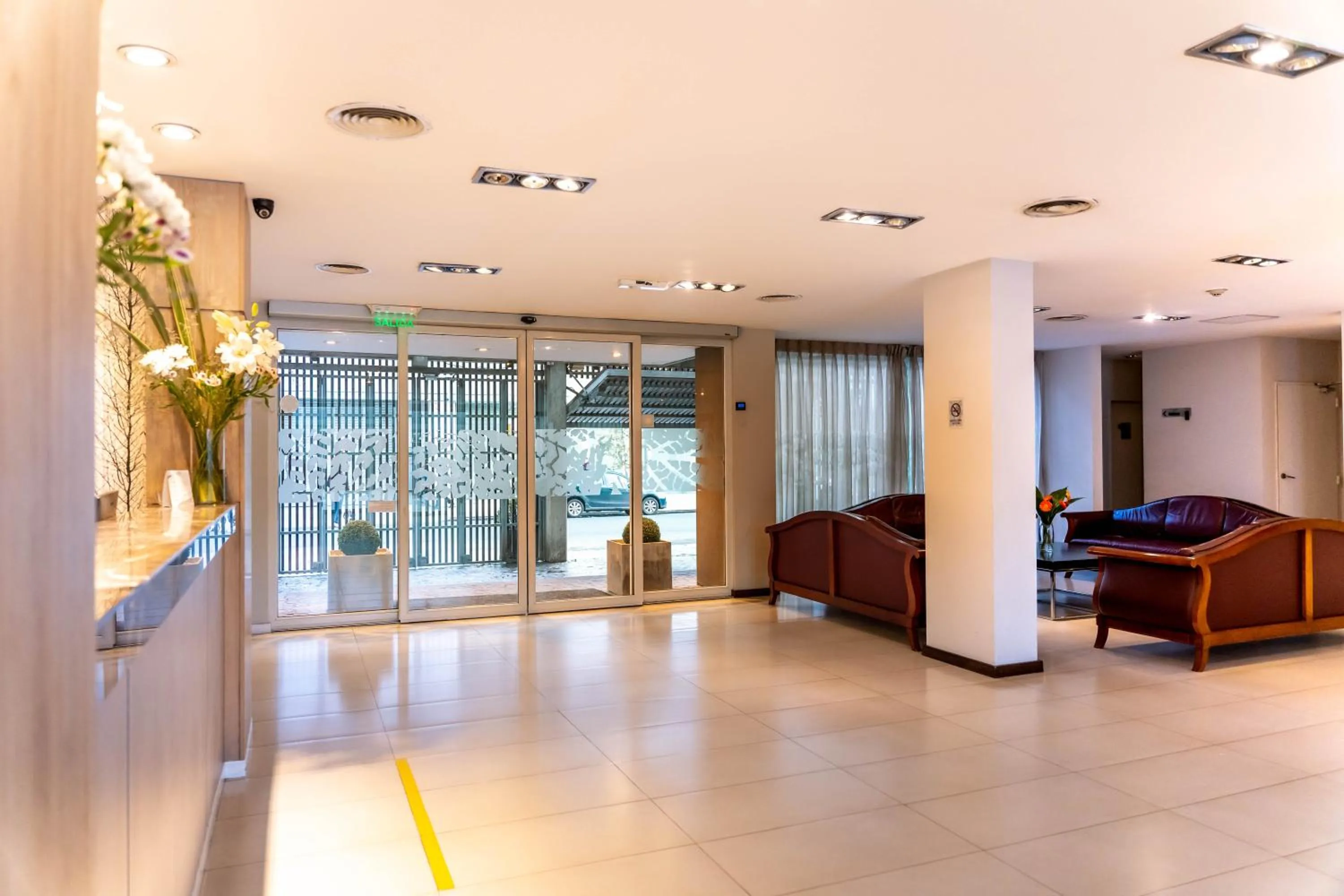 Lobby or reception in O2 Hotel Mar del Plata