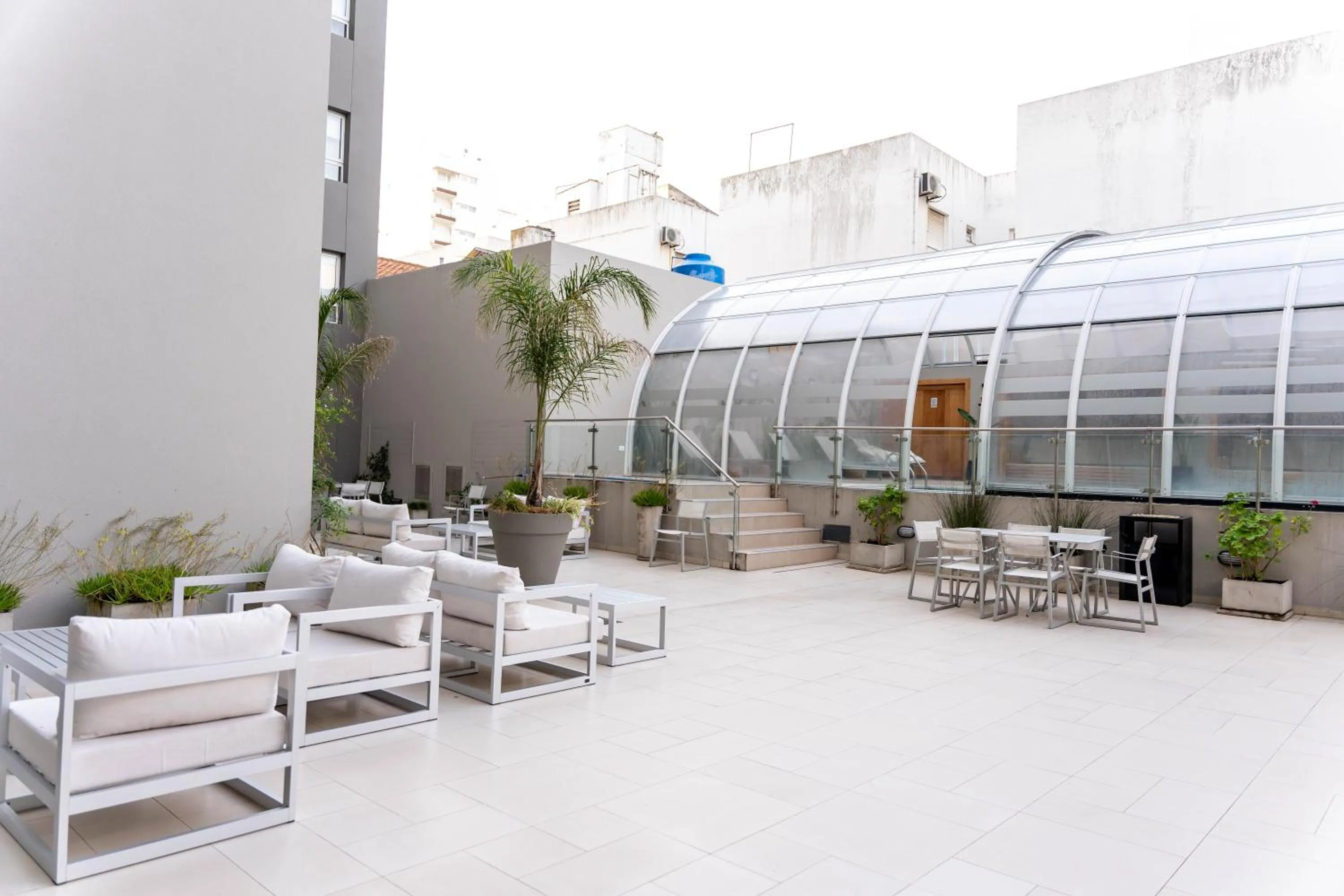 Patio in O2 Hotel Mar del Plata