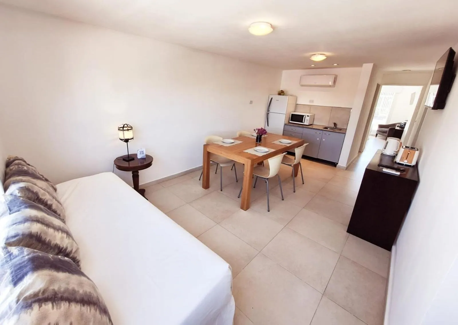 TV and multimedia, Bed in O2 Hotel Mar del Plata