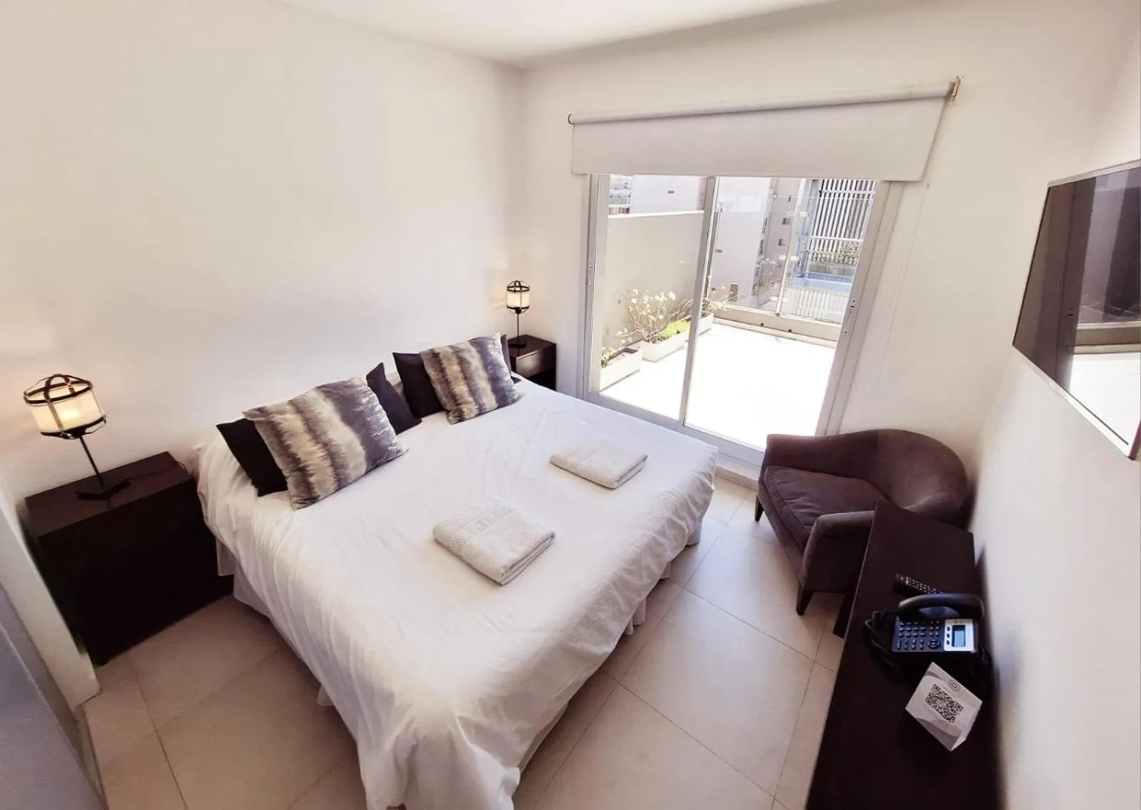 Bedroom, Bed in O2 Hotel Mar del Plata