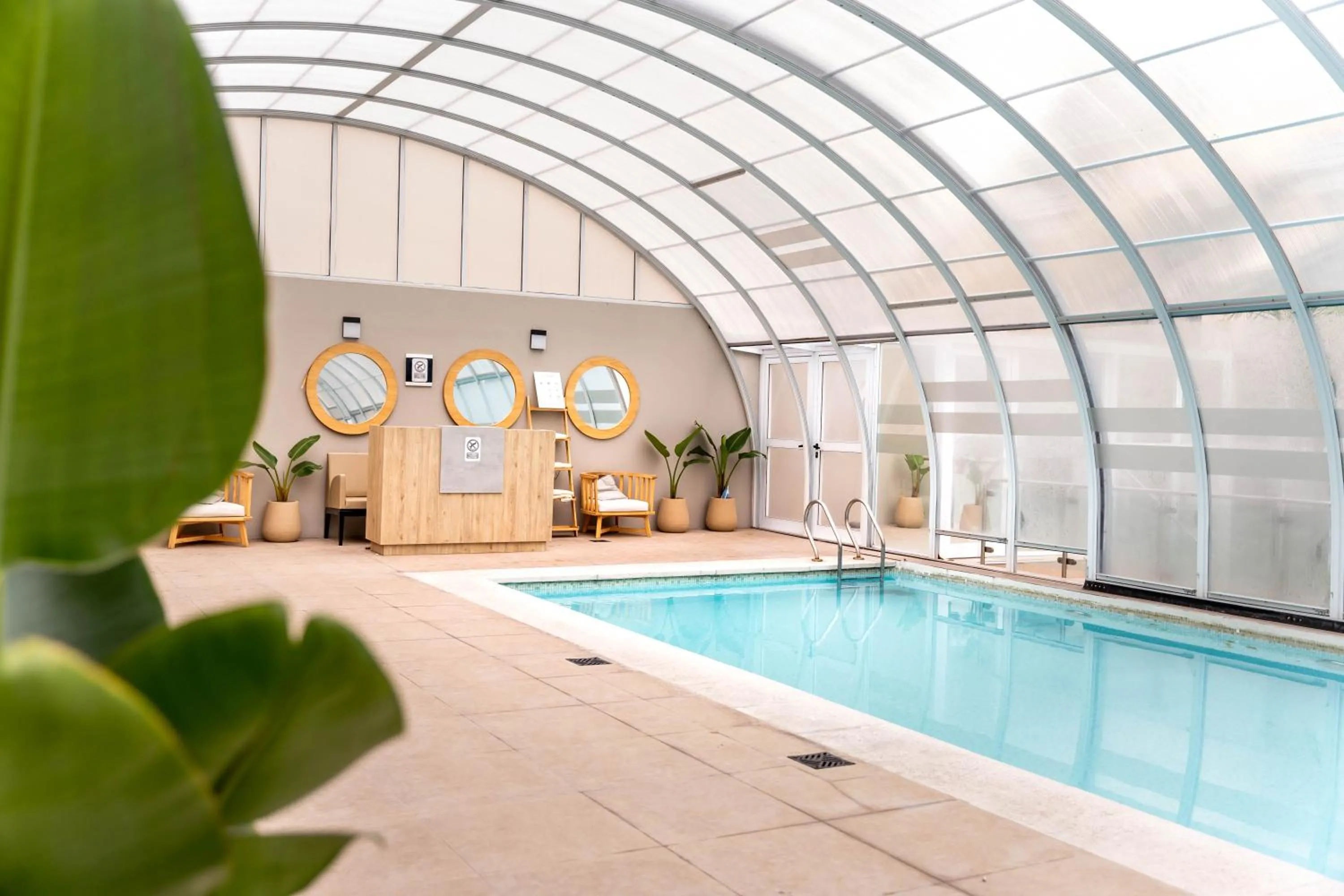 Pool view in O2 Hotel Mar del Plata