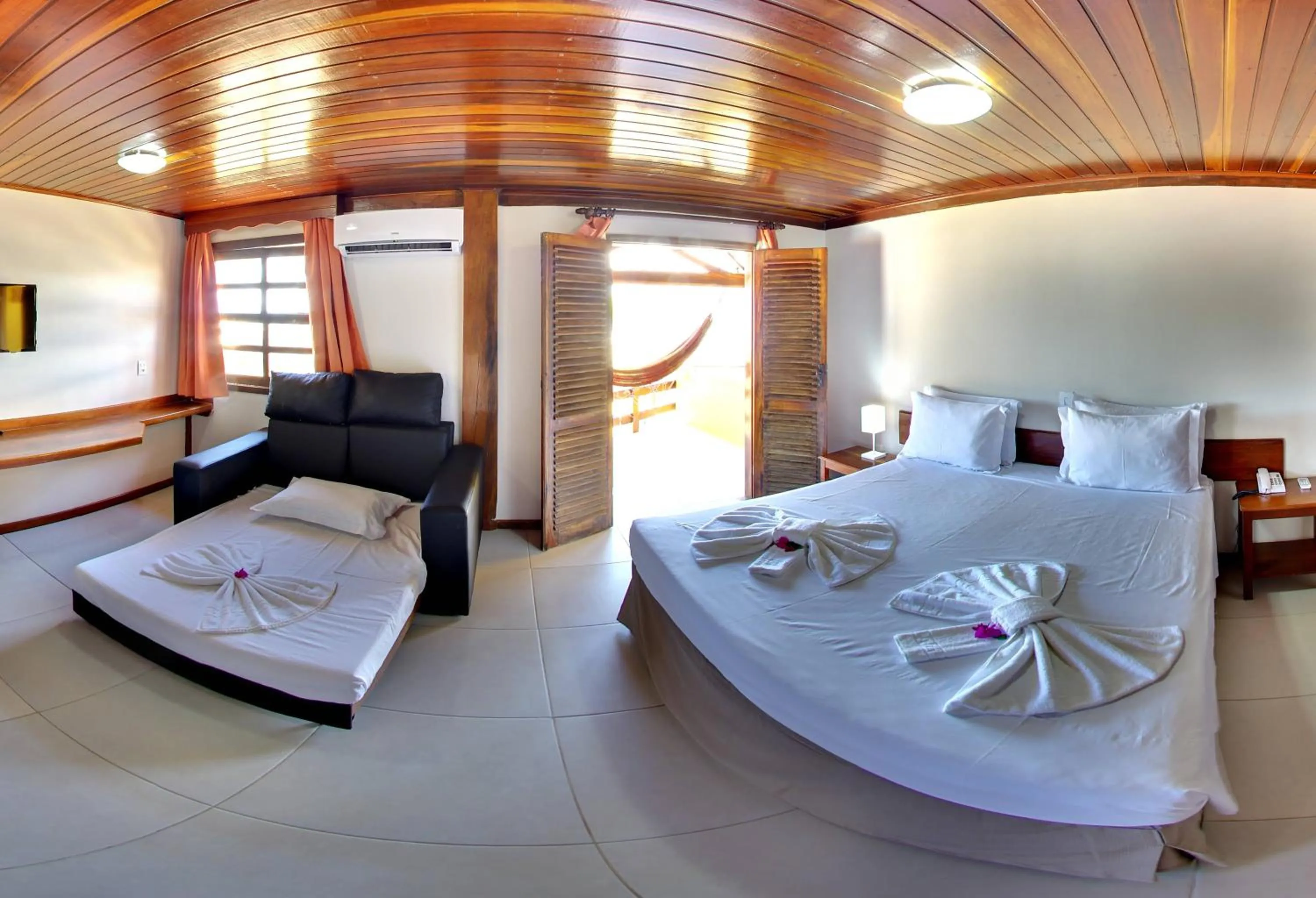 Bed in Makaira Beach Resort