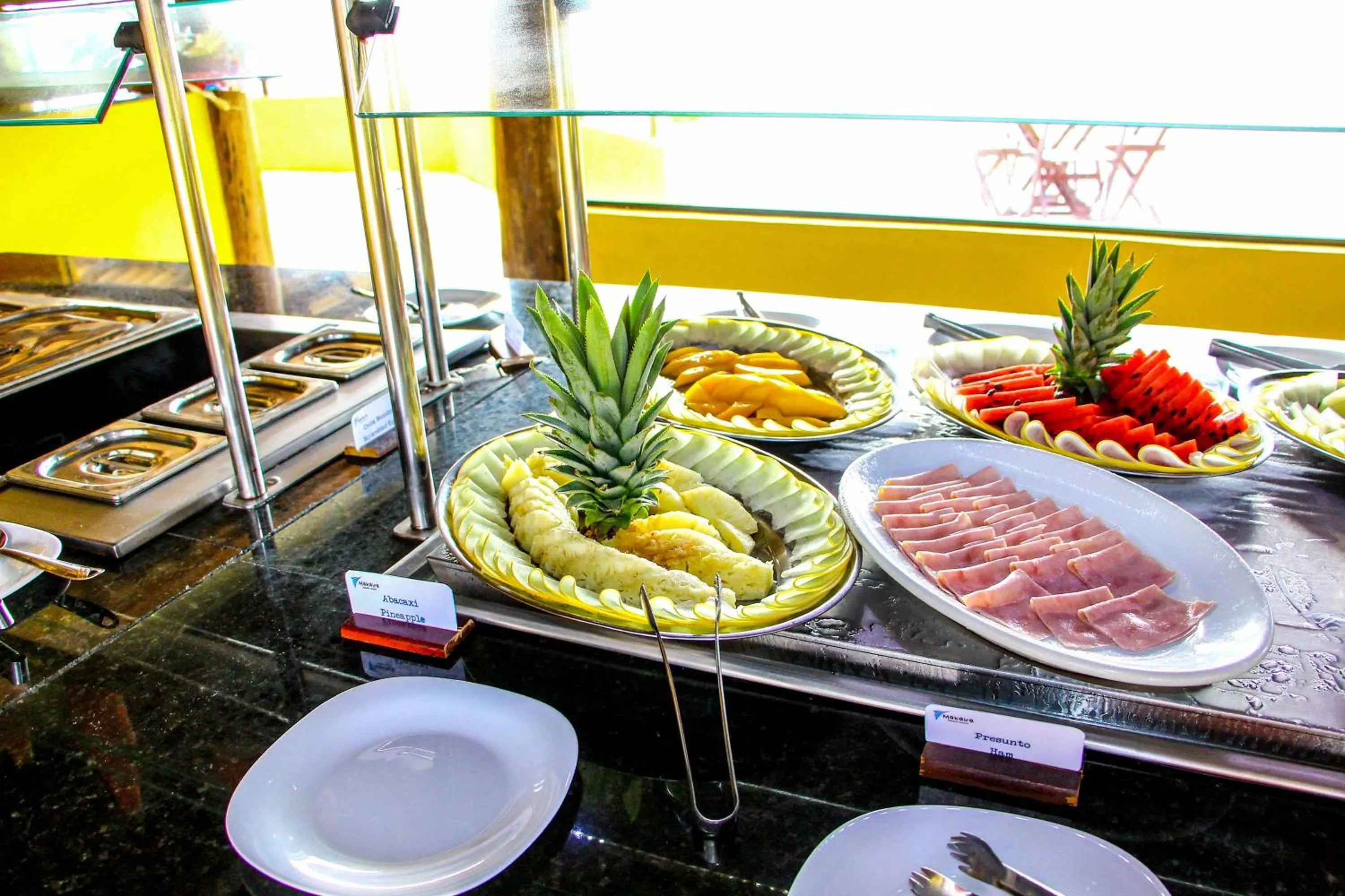 Continental breakfast in Makaira Beach Resort