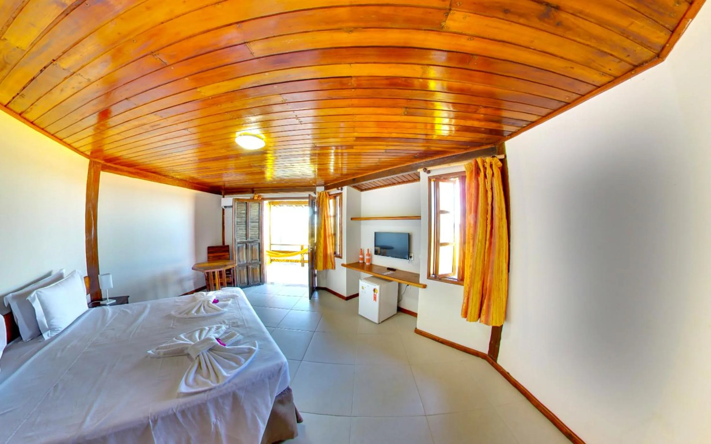 Bed in Makaira Beach Resort