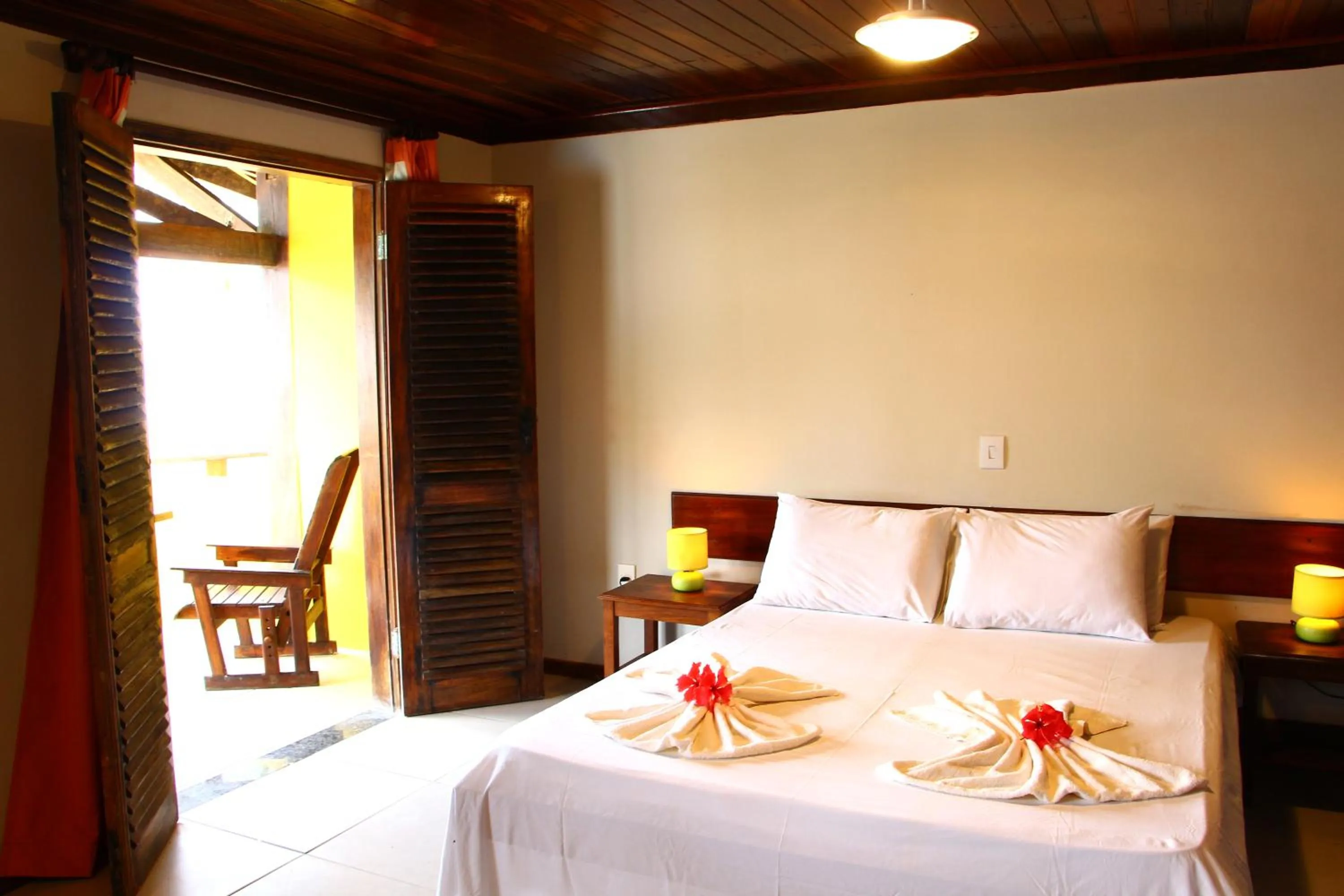 Bed in Makaira Beach Resort