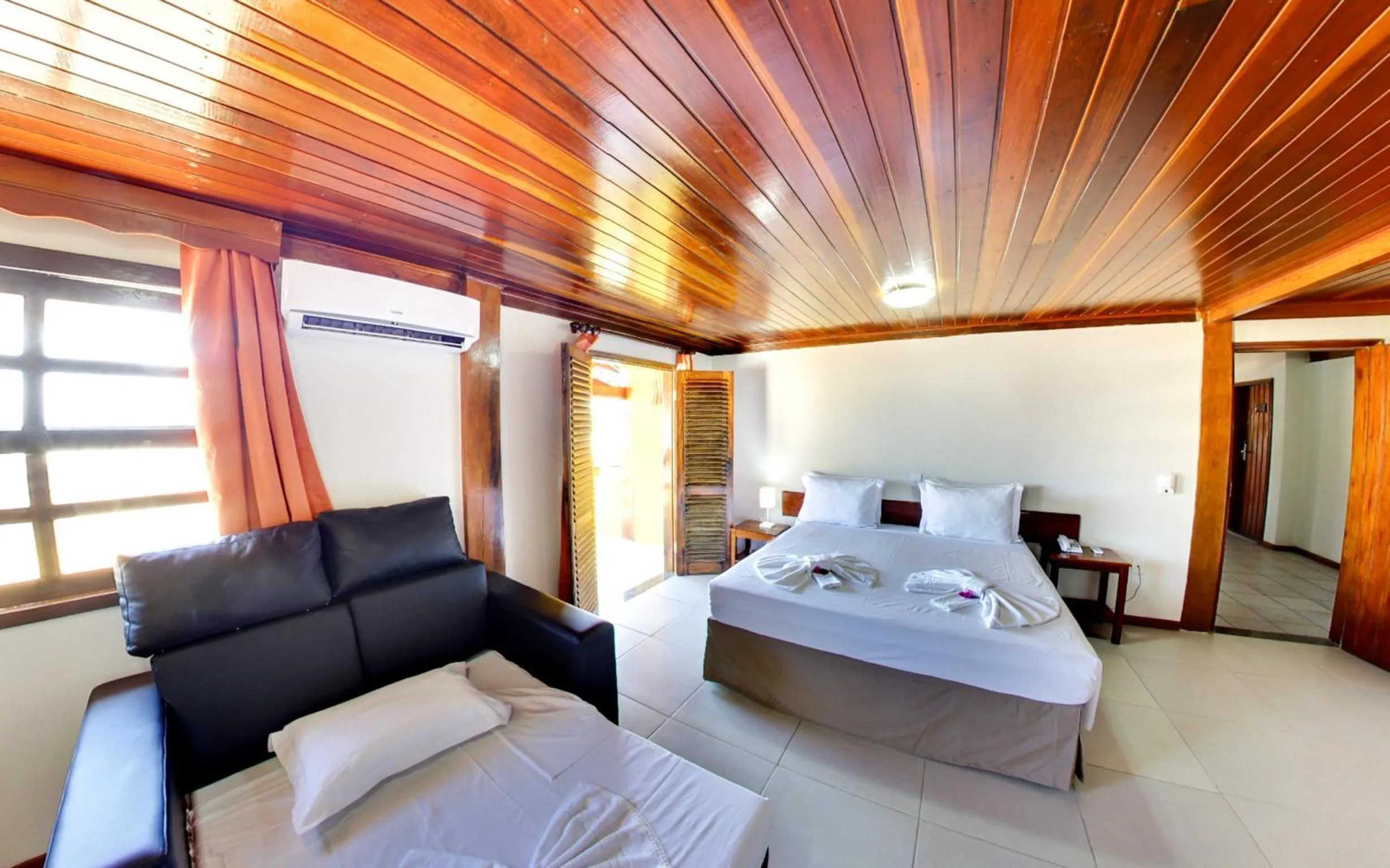 Bed in Makaira Beach Resort