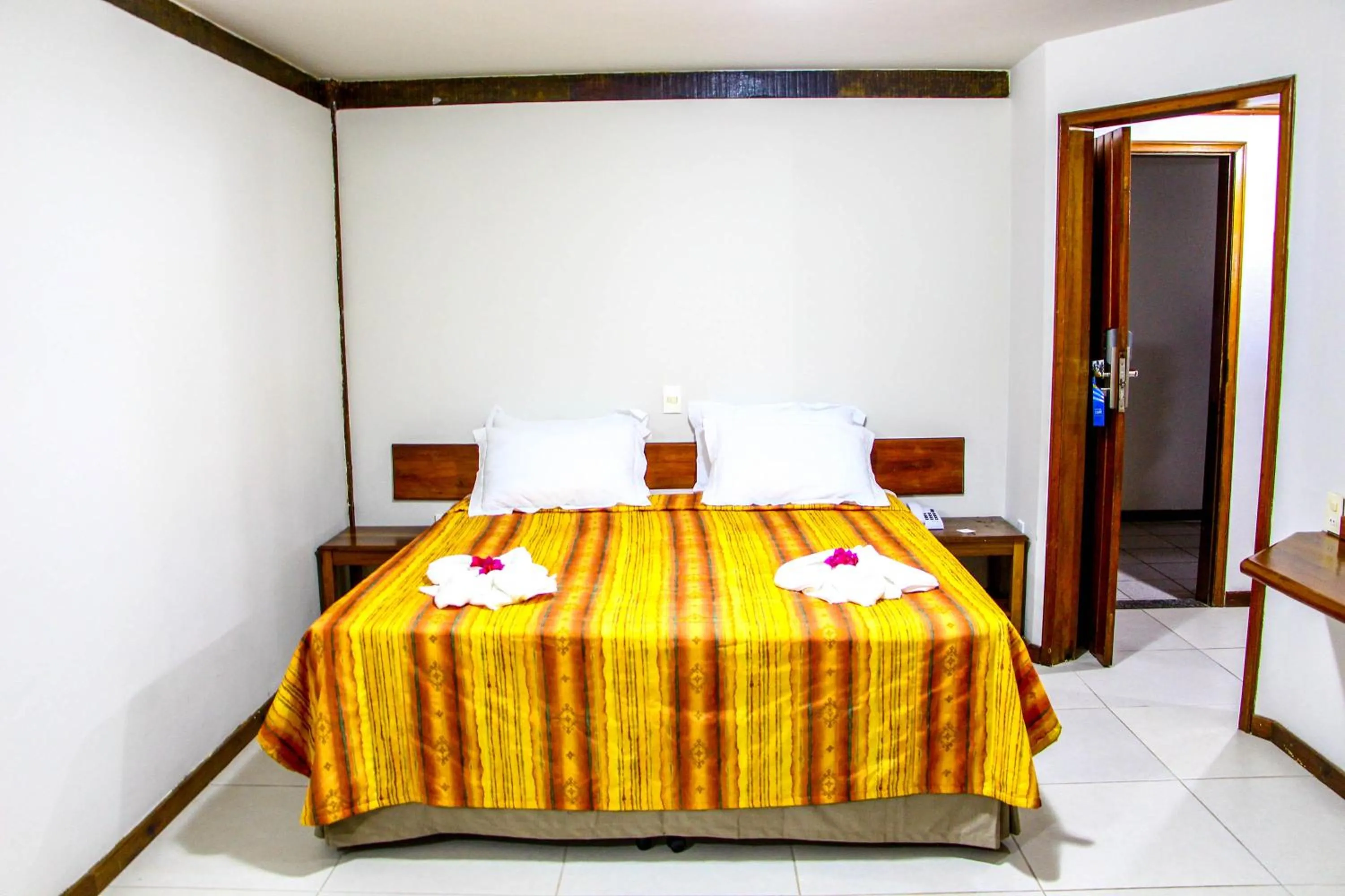 Bed in Makaira Beach Resort