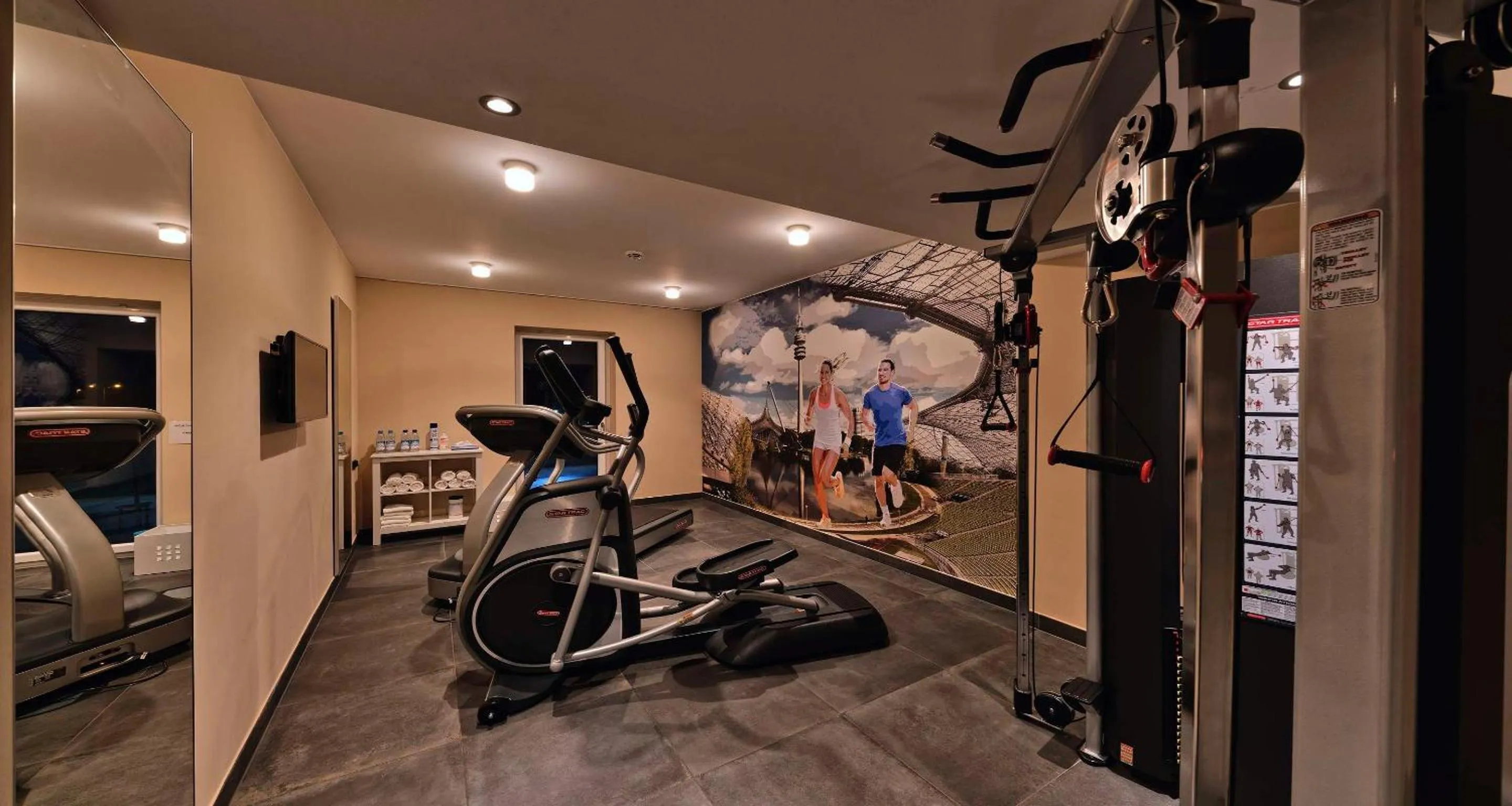 Fitness centre/facilities in BEST WESTERN Hotel The K Unterföhring