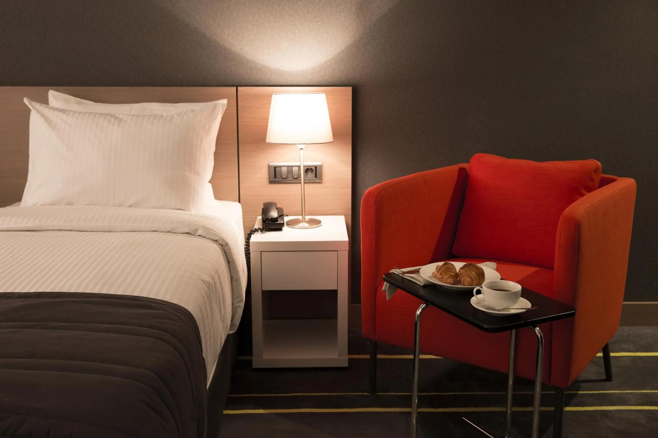 Bed in Nova Hotel Yerevan