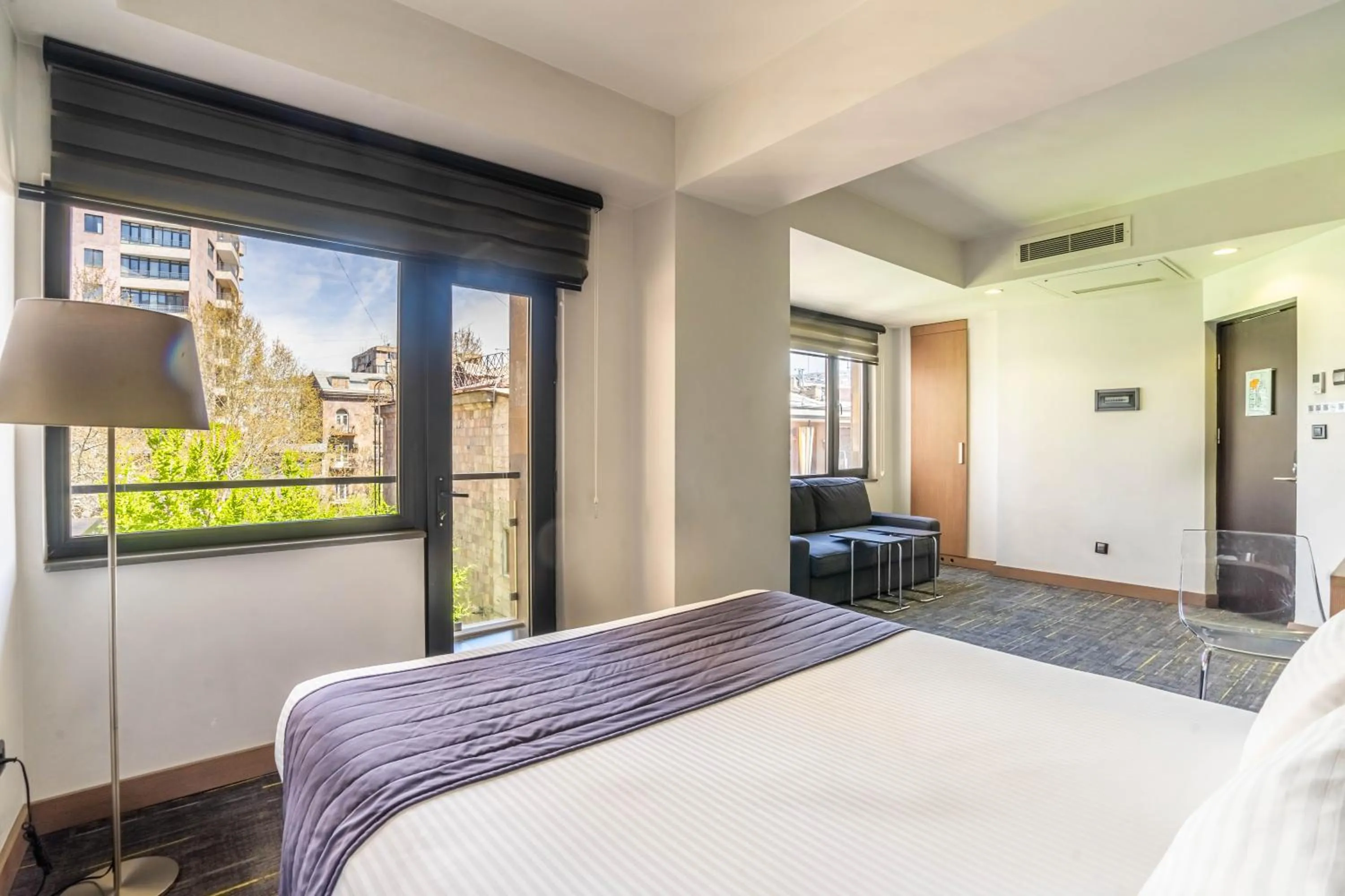 Bed in Nova Hotel Yerevan