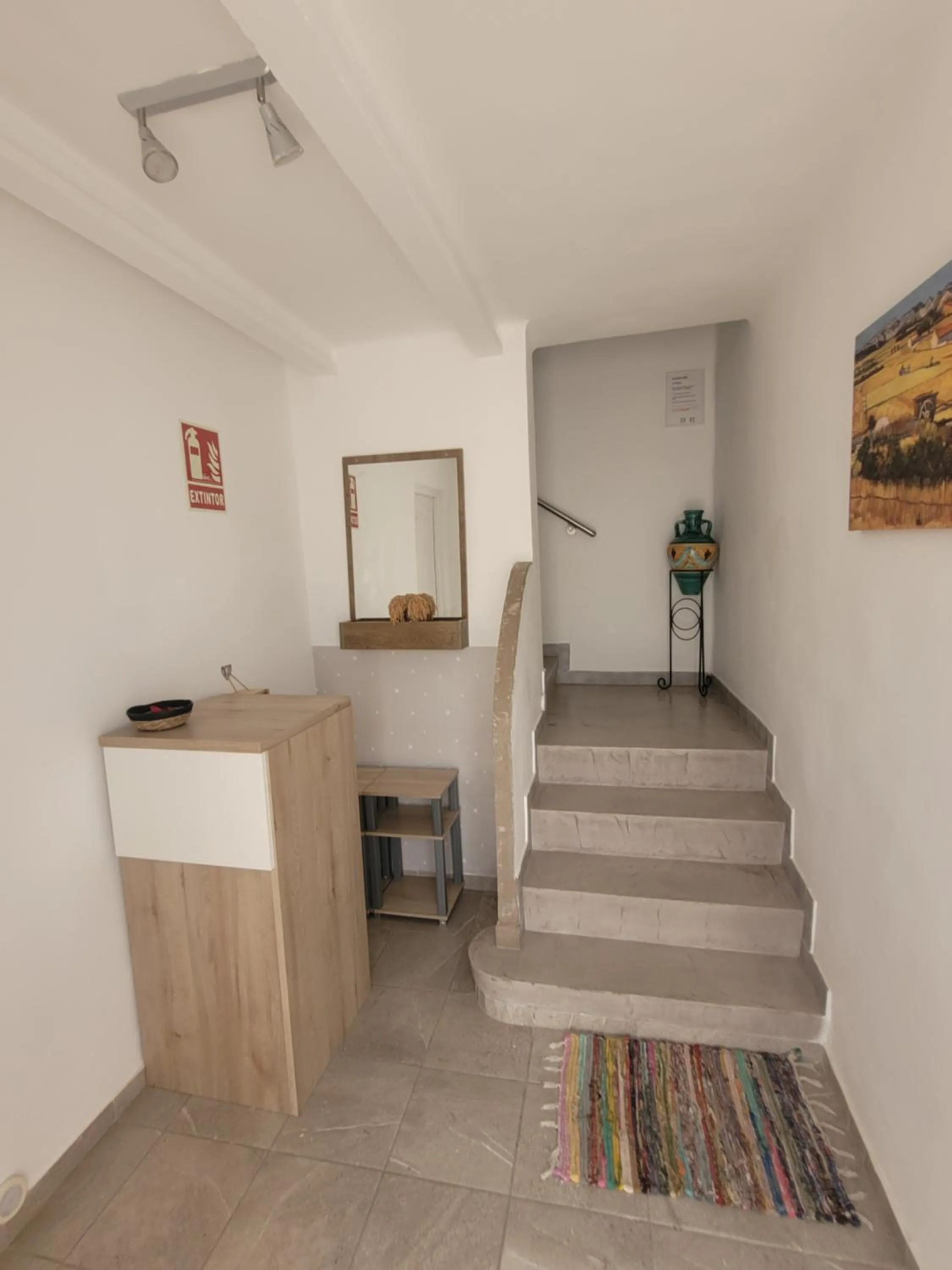 Lobby or reception in La Llar de Laura