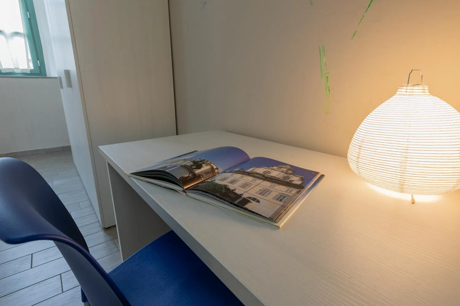 Decorative detail in Housing Giulia