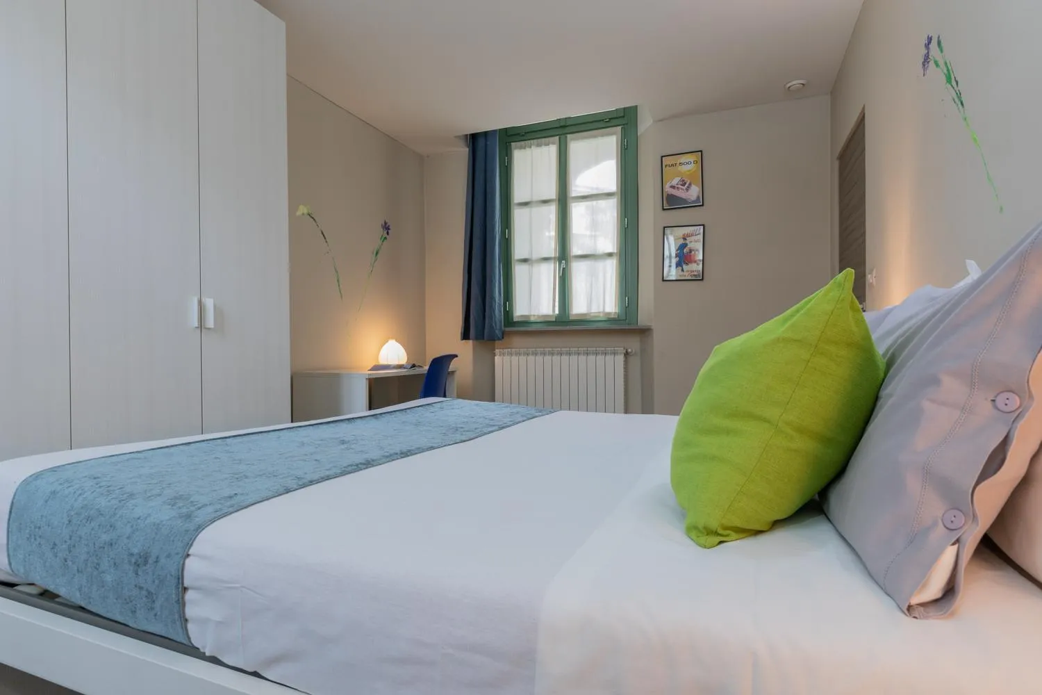 Bedroom, Bed in Housing Giulia