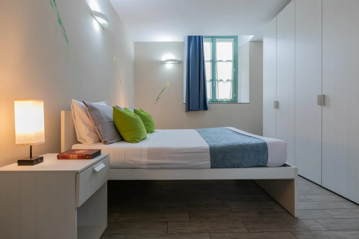 Bedroom, Bed in Housing Giulia