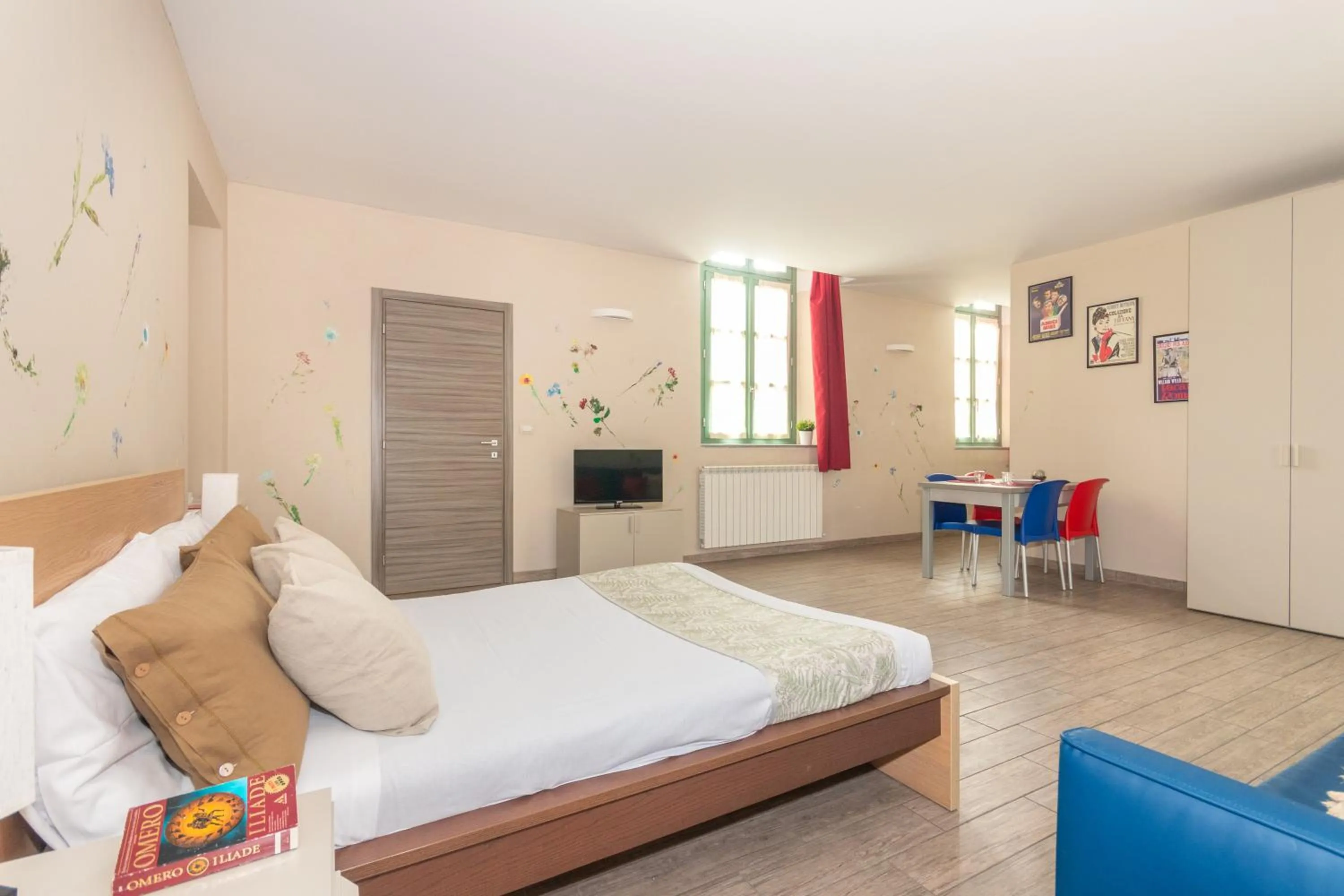 Bedroom, Bed in Housing Giulia