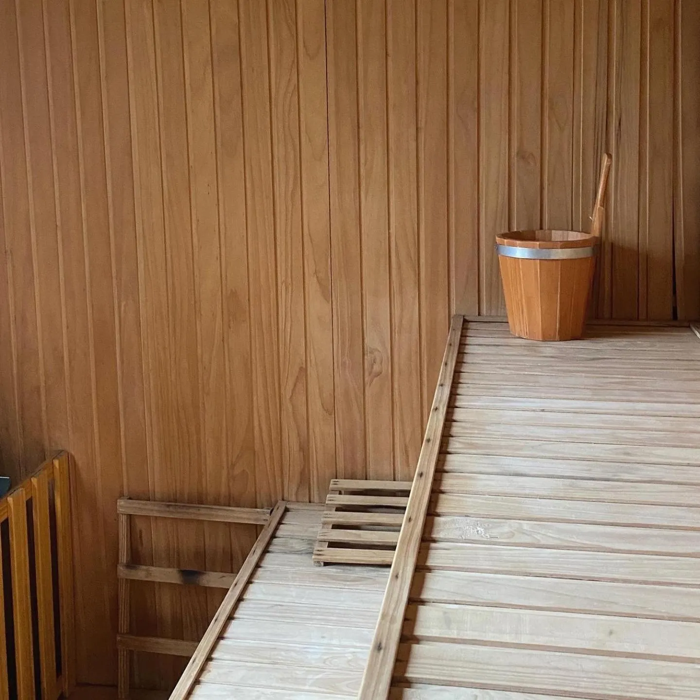 Sauna in Bagu Azul Obera