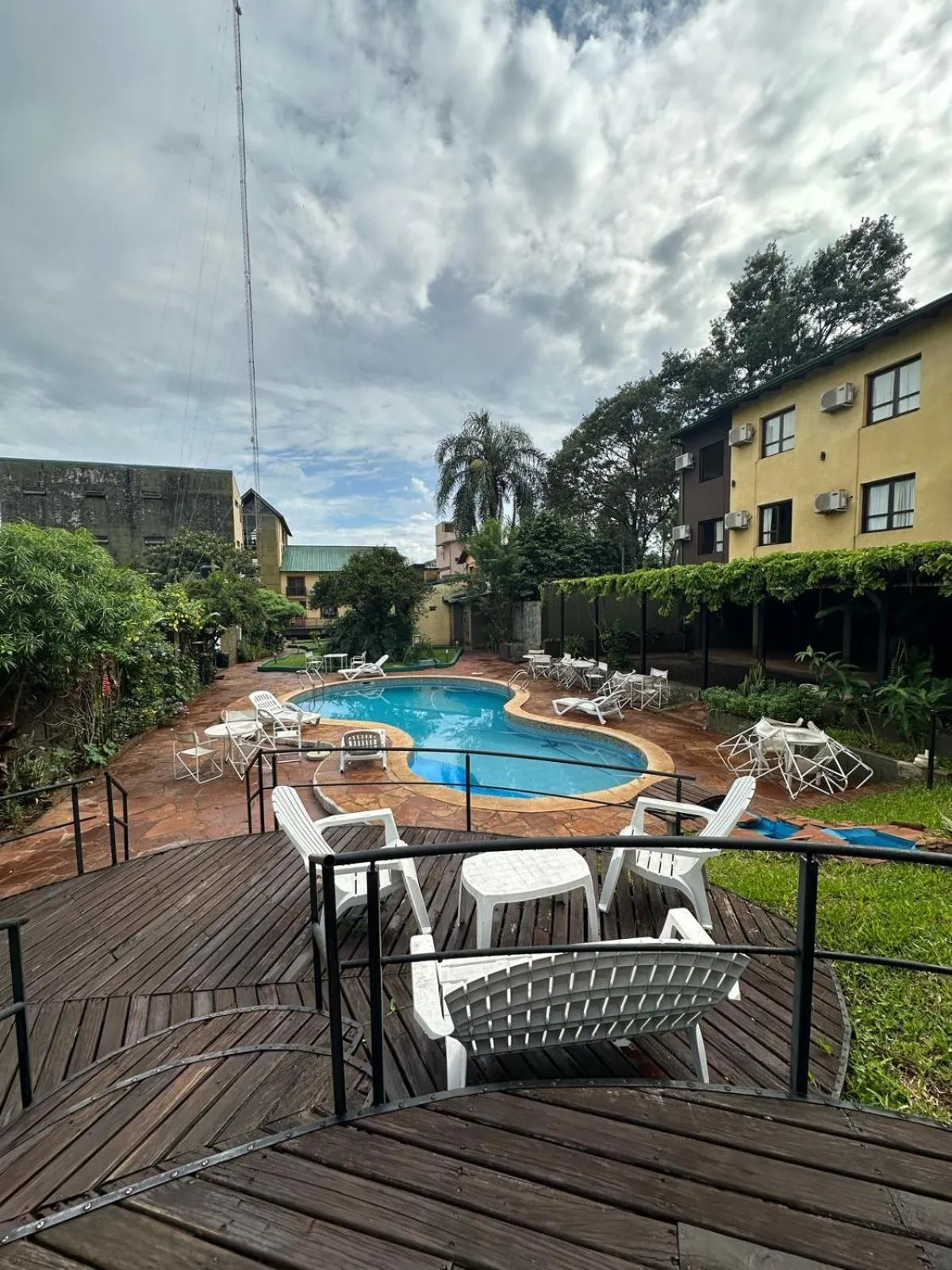 Swimming pool in Bagu Azul Obera