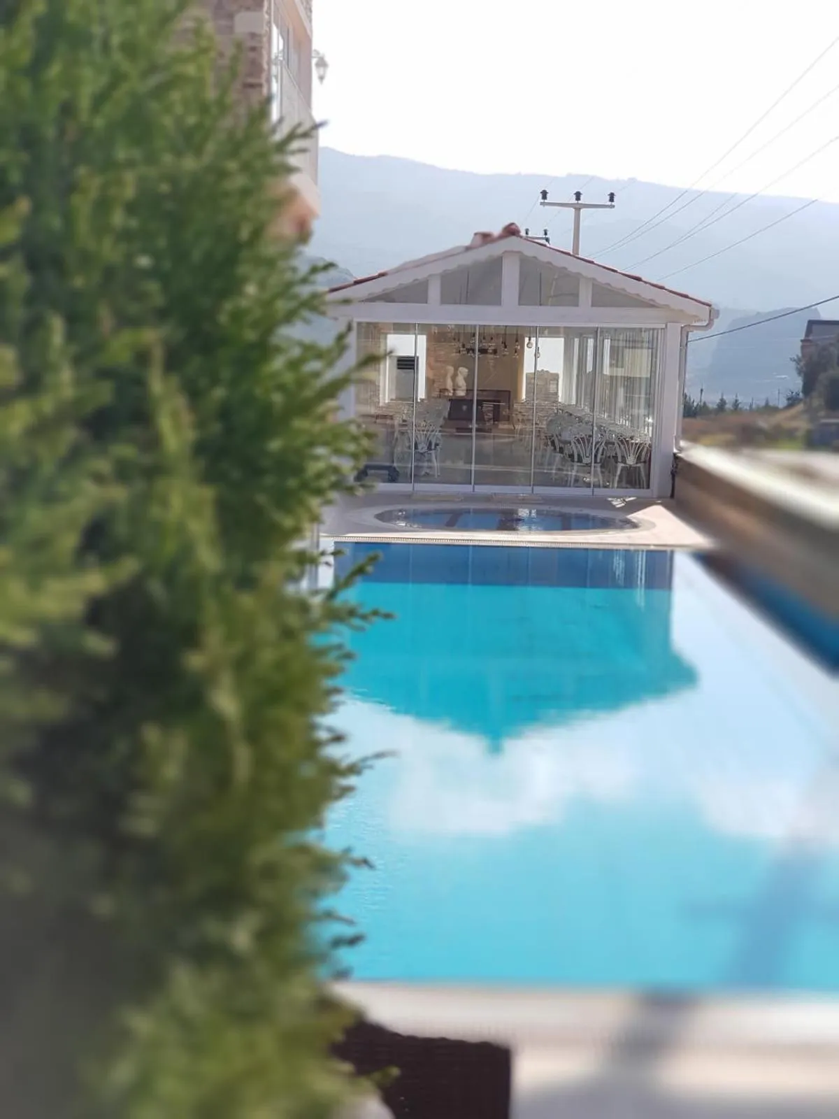 Pool view in Vinifera Ephesus Hotel