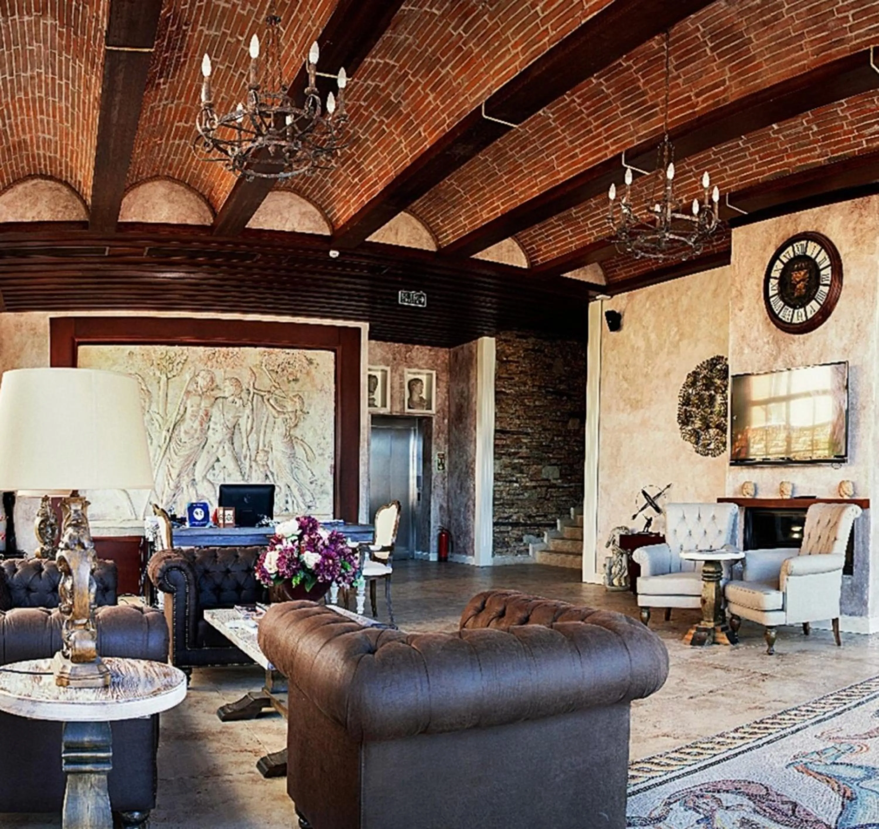 Decorative detail in Vinifera Ephesus Hotel