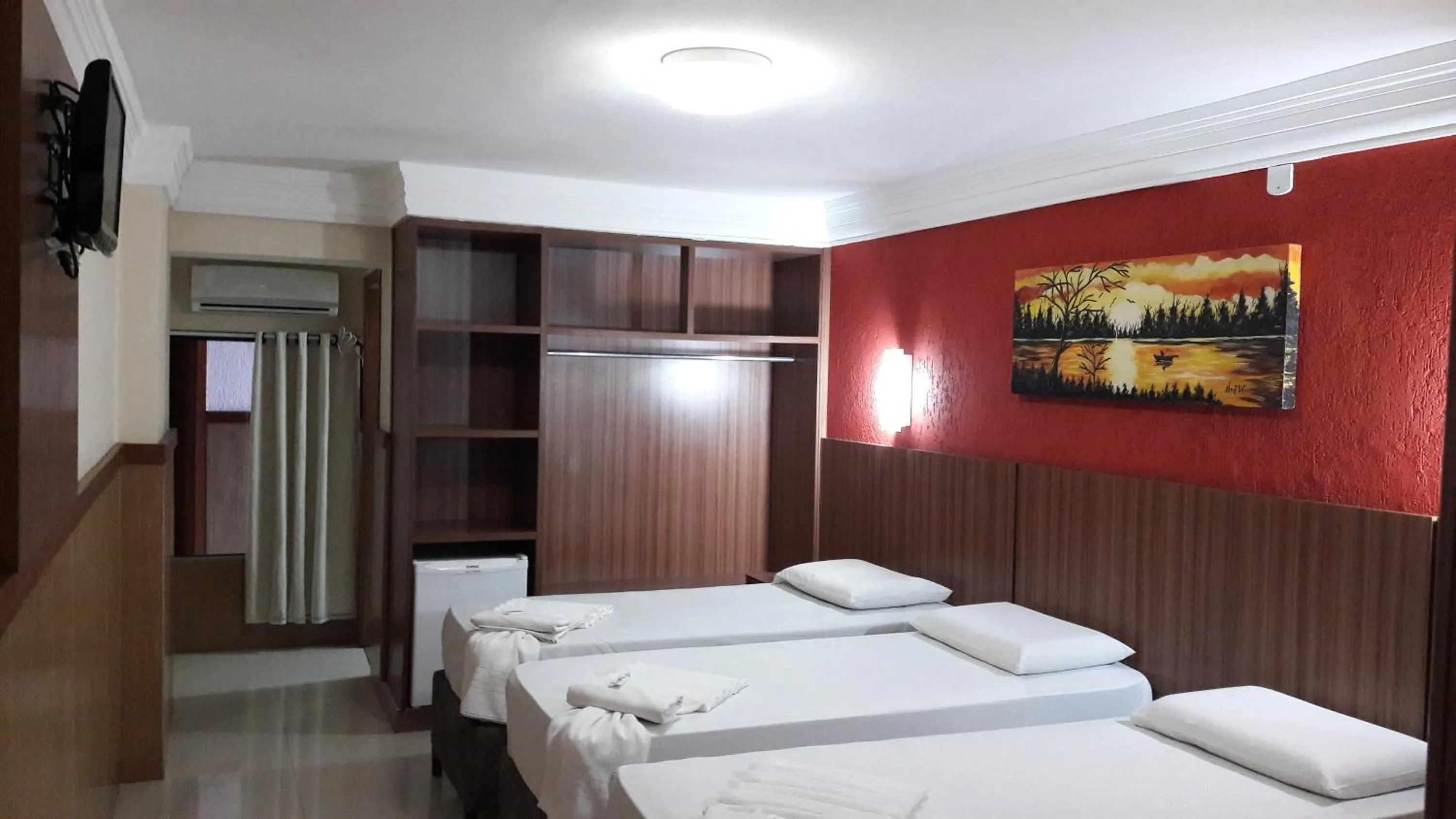 Bedroom, Bed in Ancoradouro Hotel - Centro De Porto Seguro