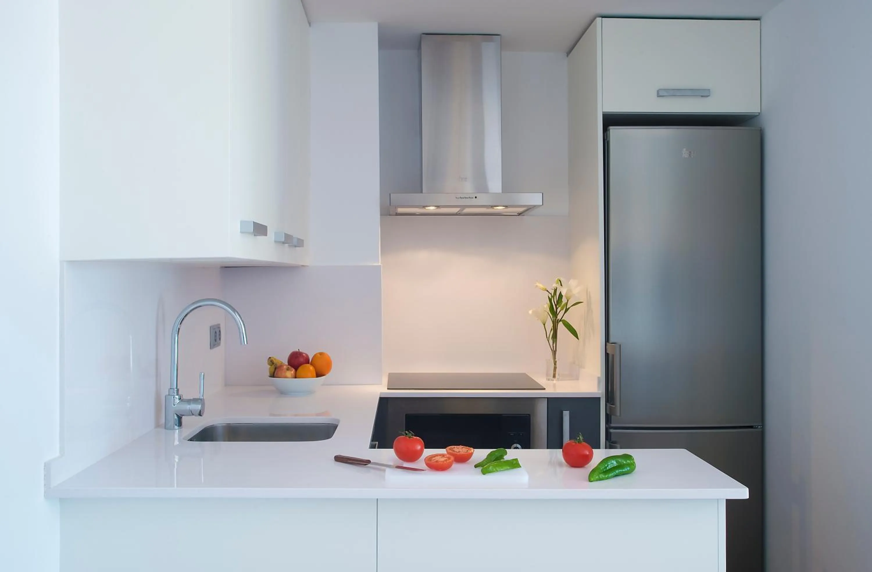 Kitchen or kitchenette in Pierre & Vacances Estartit Playa