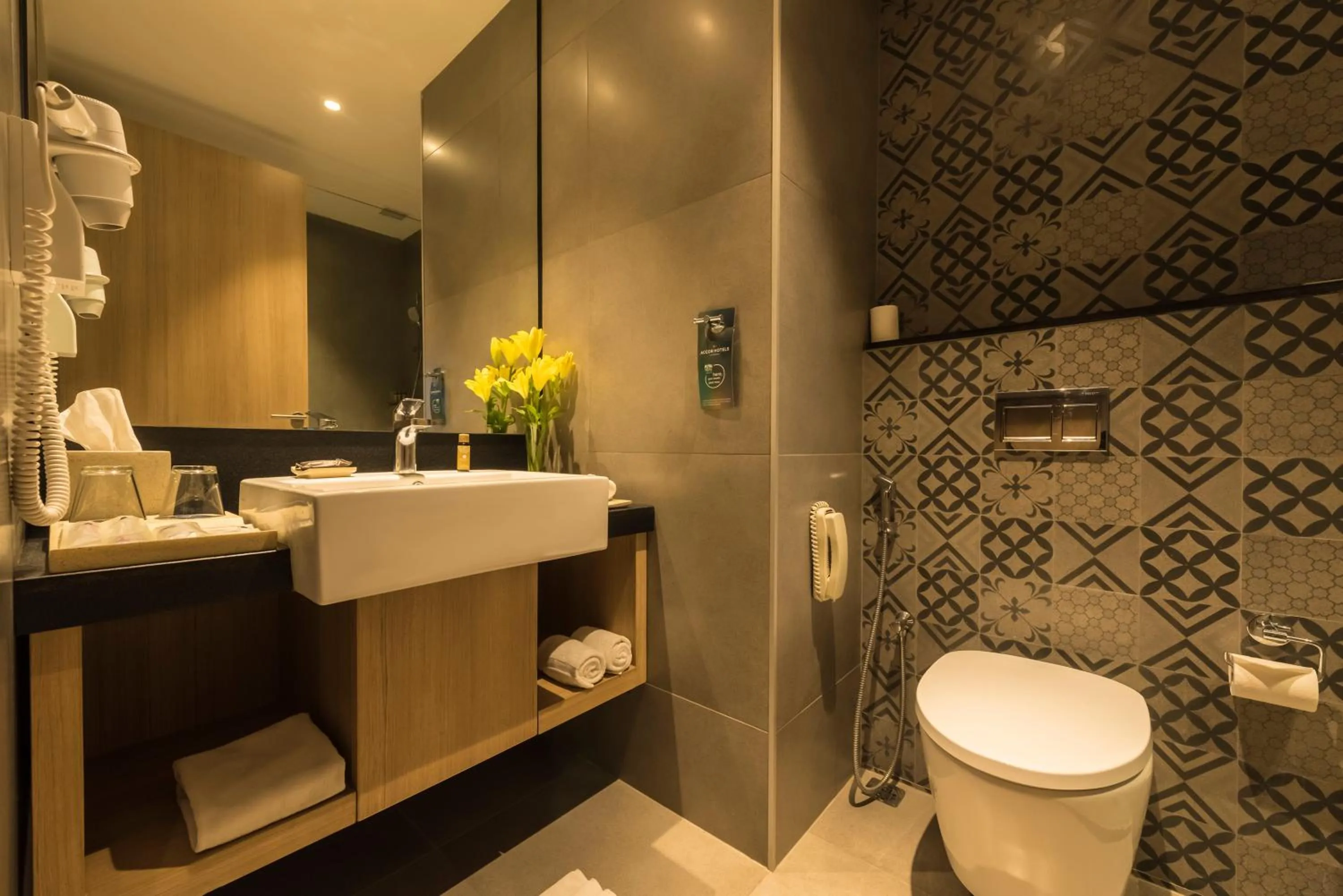 Bathroom in Grand Mercure Mysore - An Accor Brand