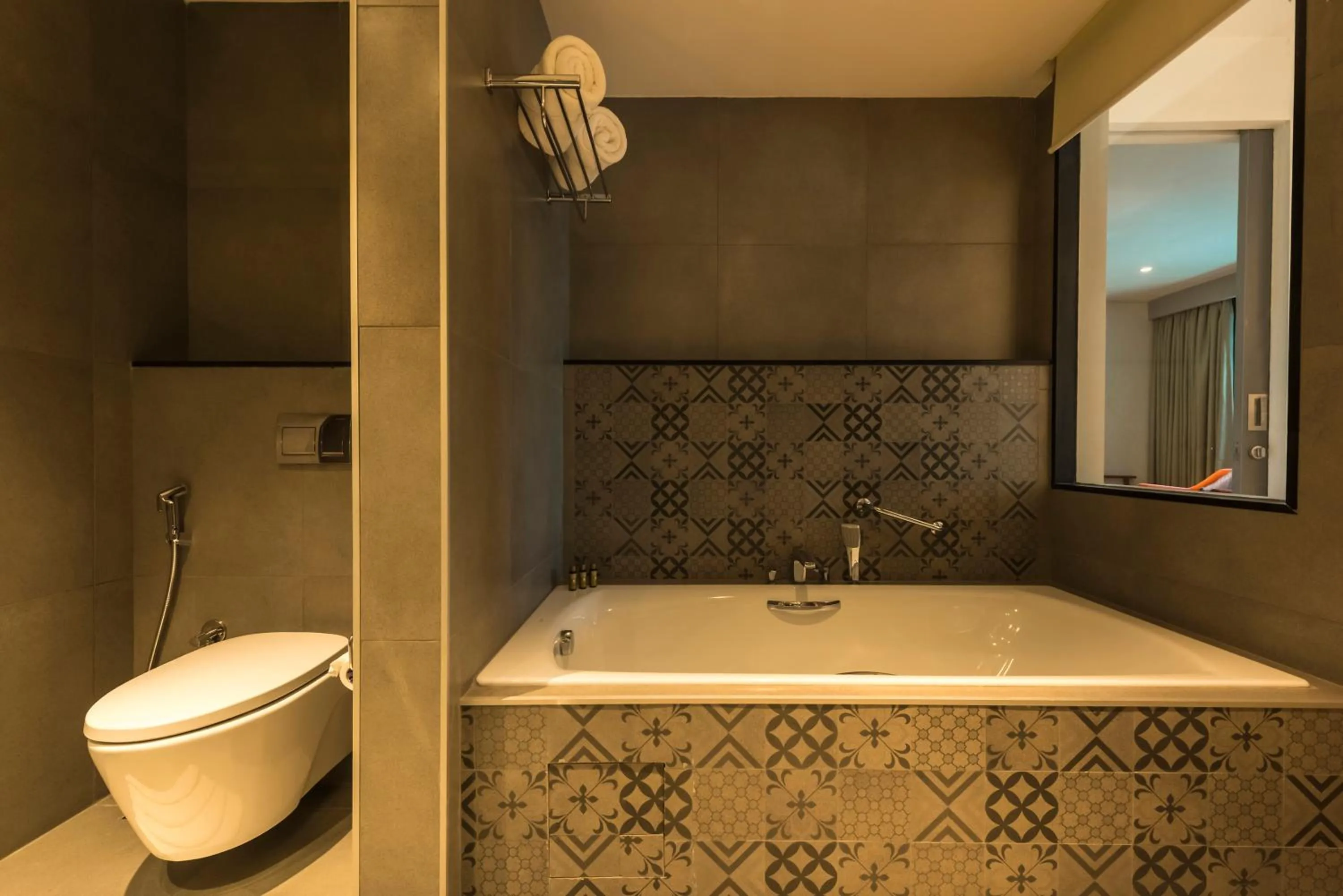 Bathroom in Grand Mercure Mysore - An Accor Brand