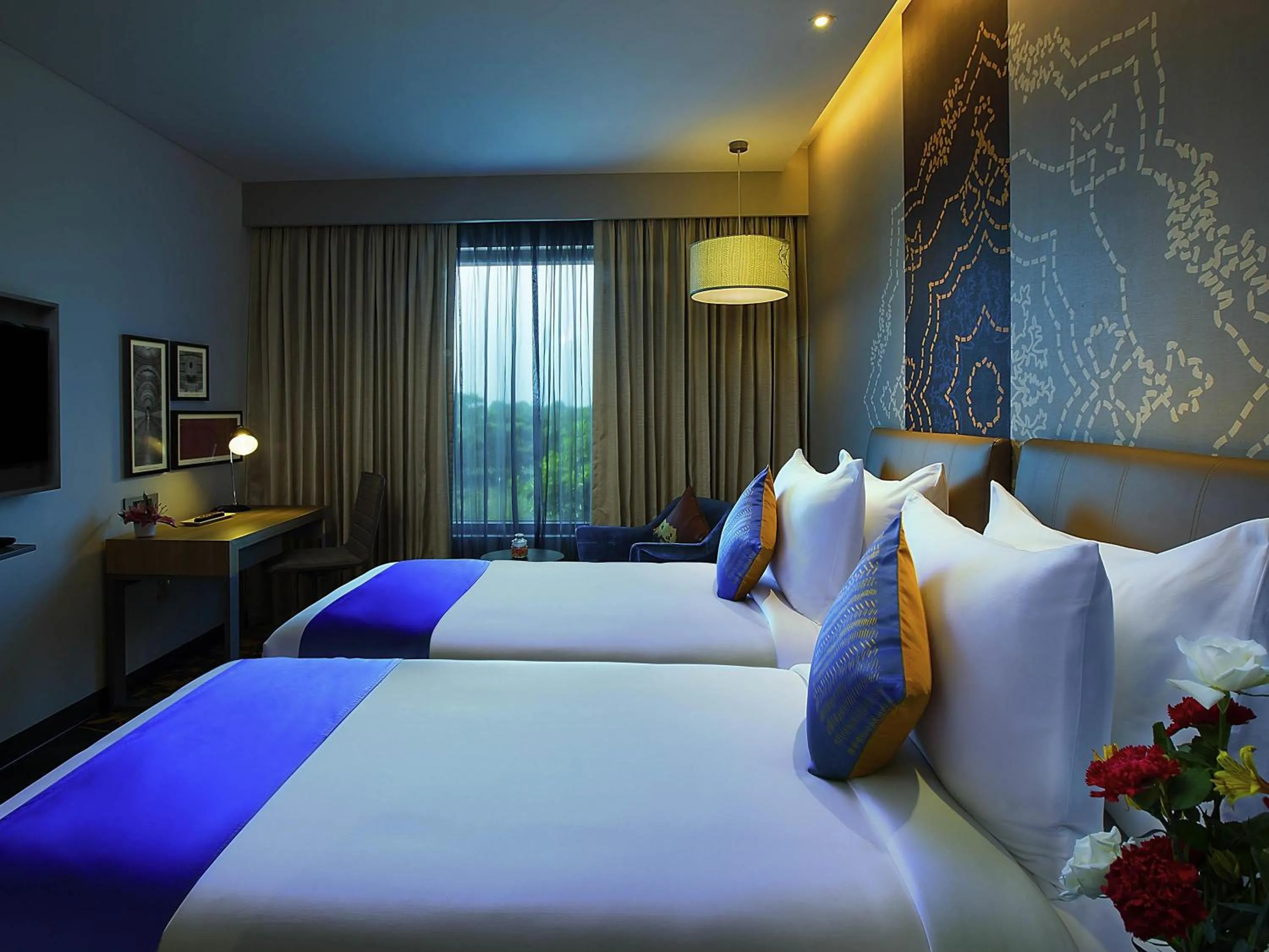 Bedroom, Bed in Grand Mercure Mysore - An Accor Brand