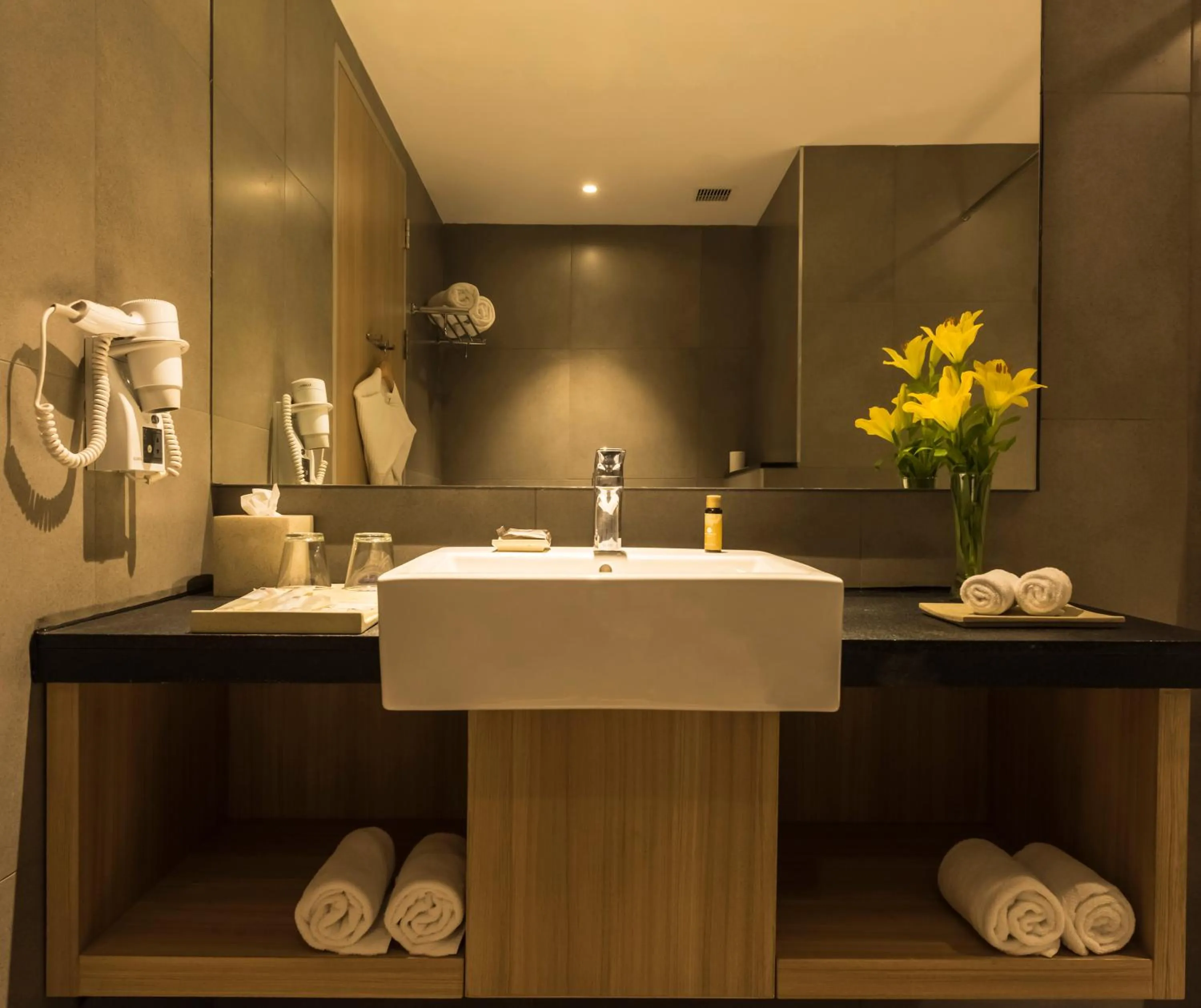 Bathroom in Grand Mercure Mysore - An Accor Brand