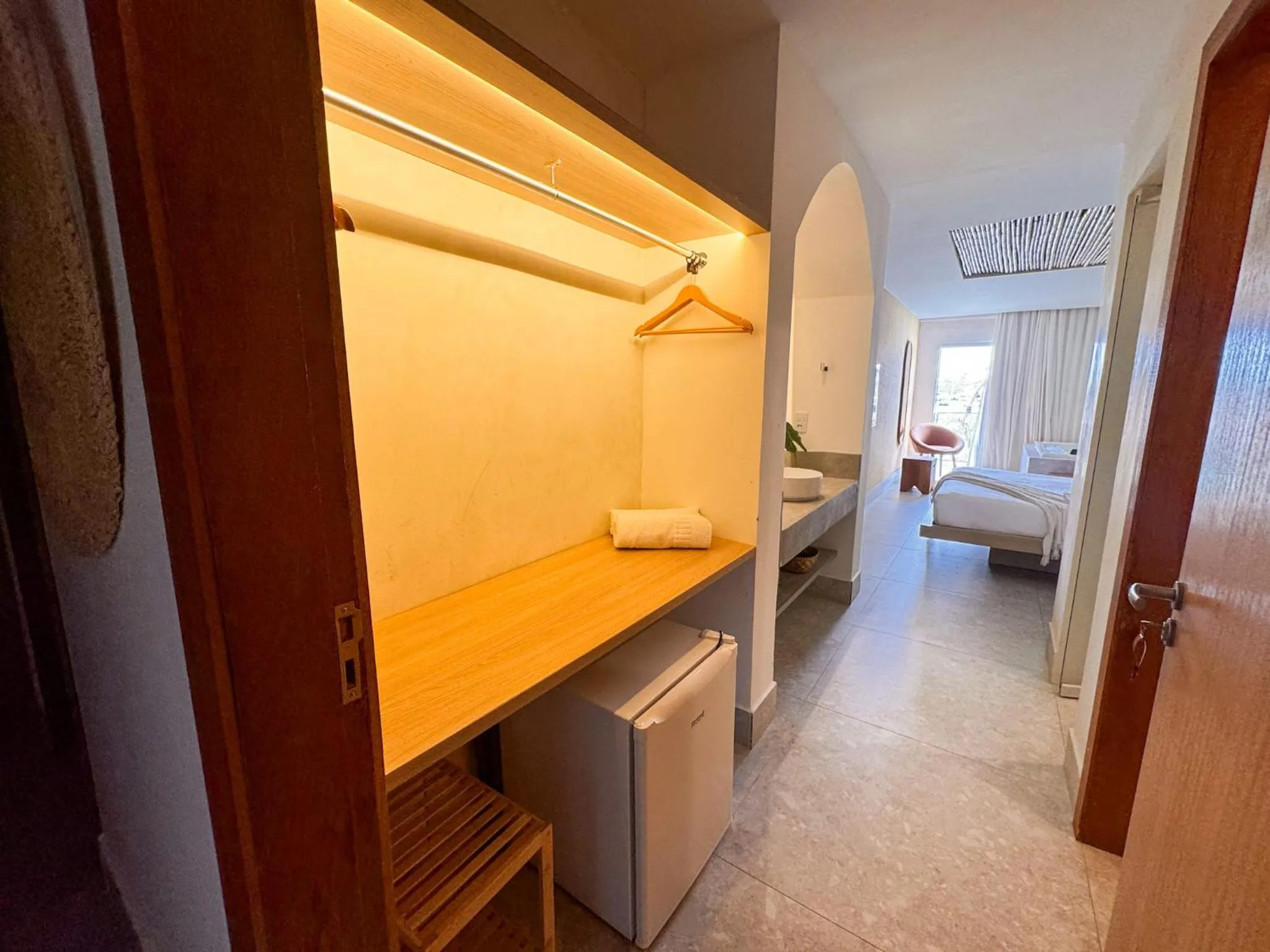 Bedroom, Bed in Hotel Premium Recanto da Passagem