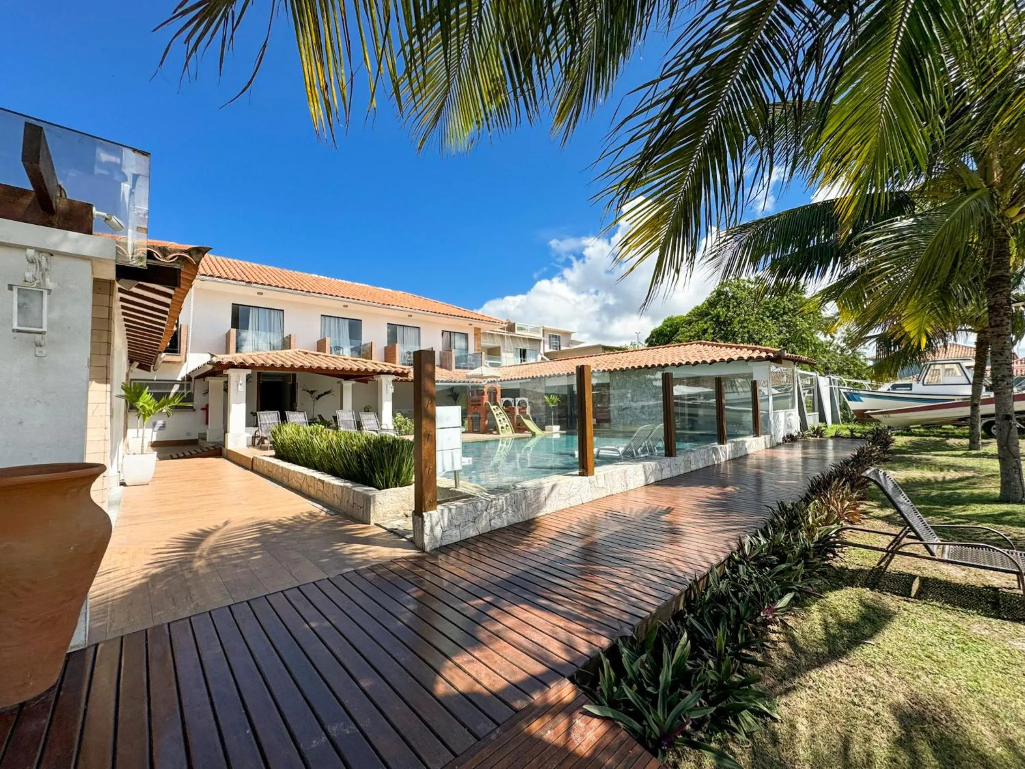 Seating area in Hotel Premium Recanto da Passagem