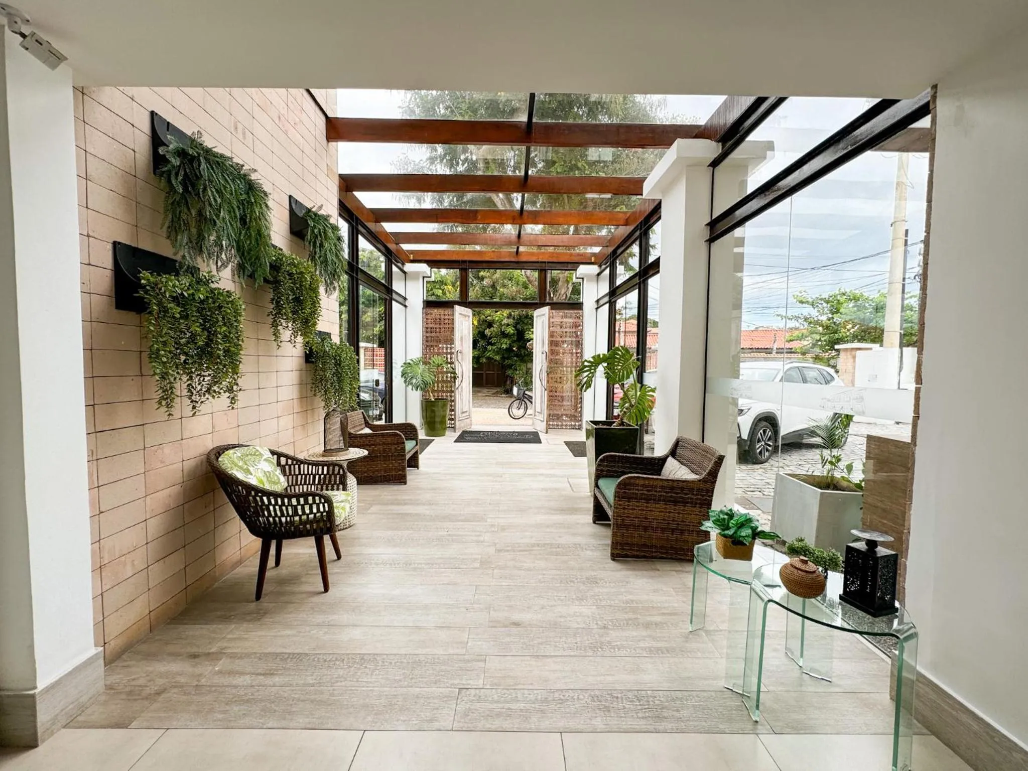 Lobby or reception in Hotel Premium Recanto da Passagem