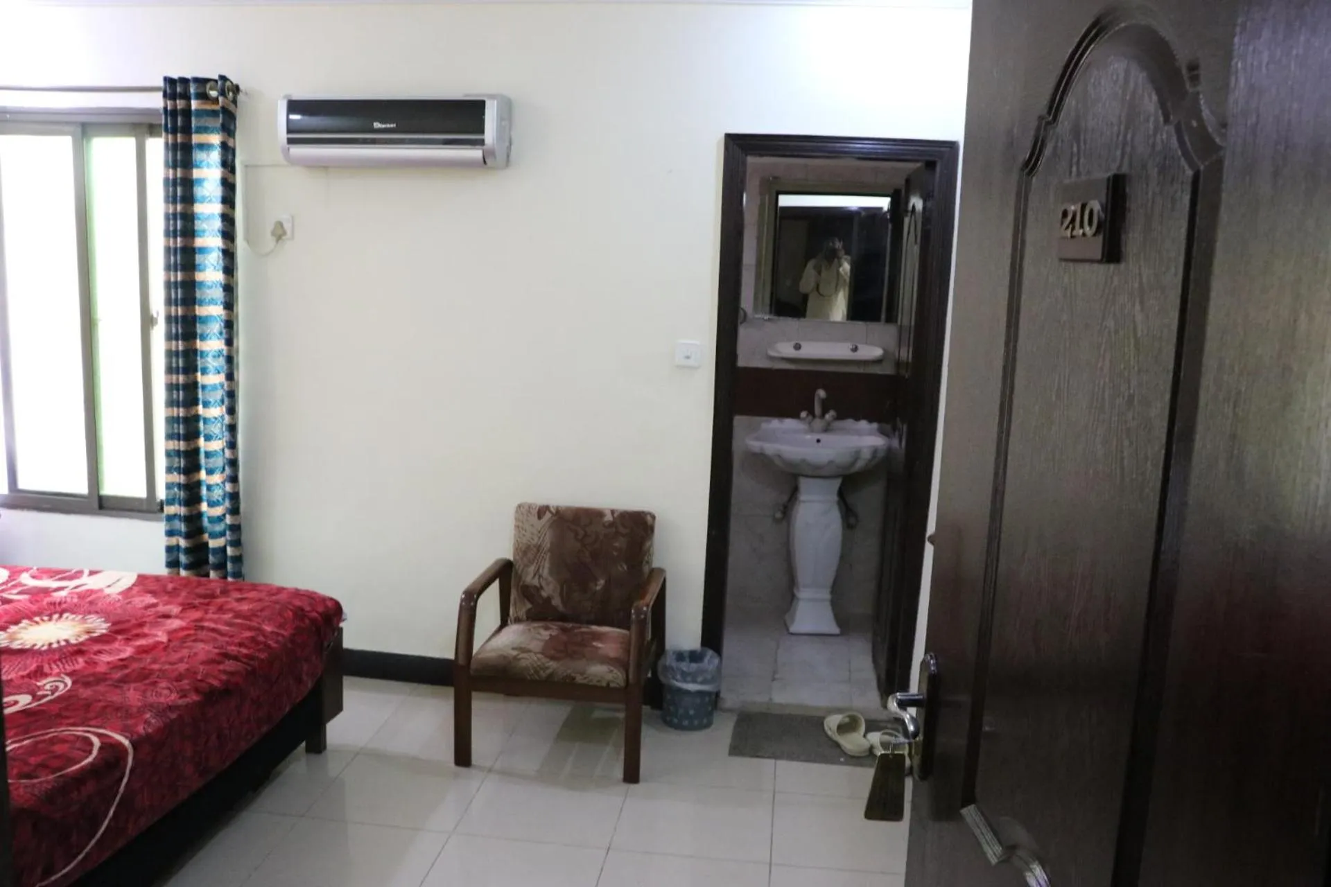 Bed in National City Hotel