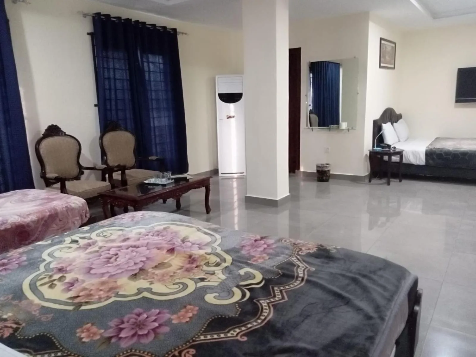 Bed in National City Hotel