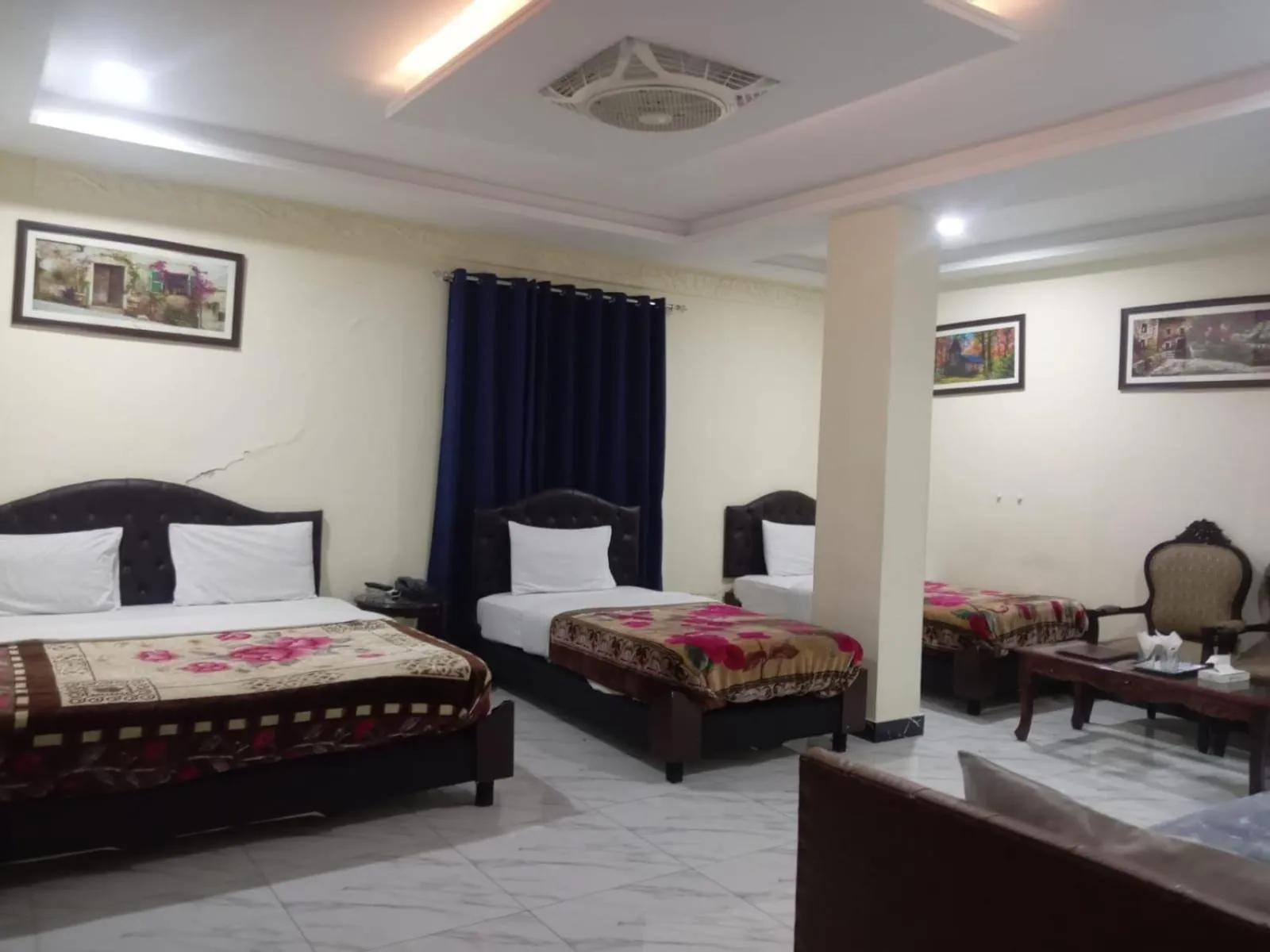 Bed in National City Hotel