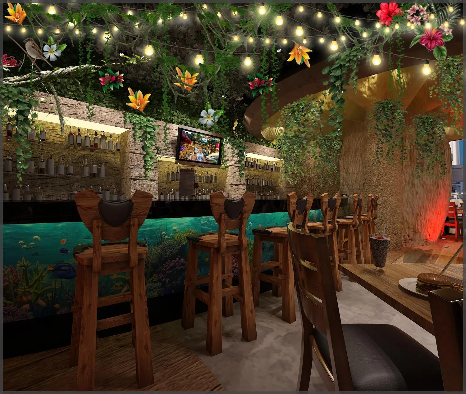 Restaurant/places to eat in Gulf Suites Hotel Amwaj