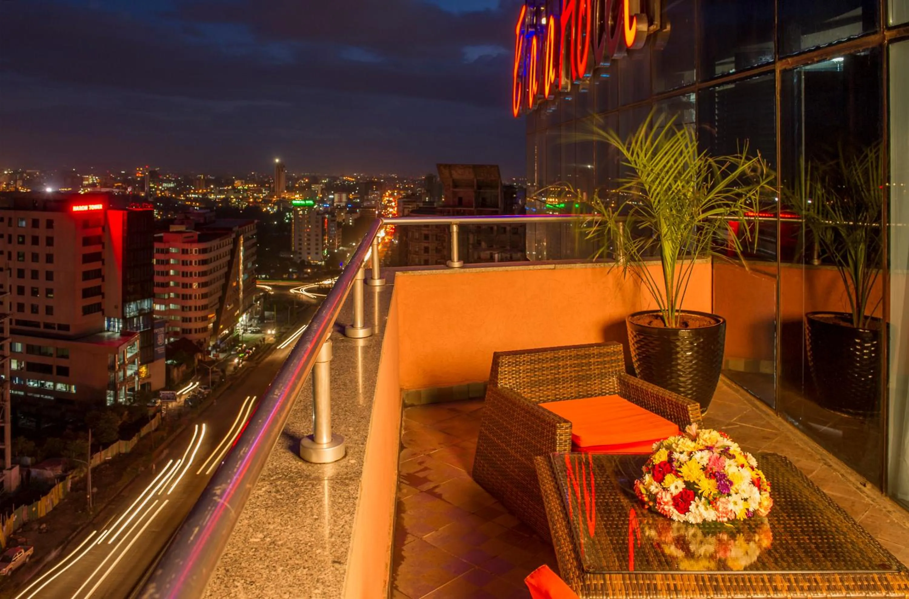 Balcony/Terrace in Grand Eliana Hotel Conference & Spa