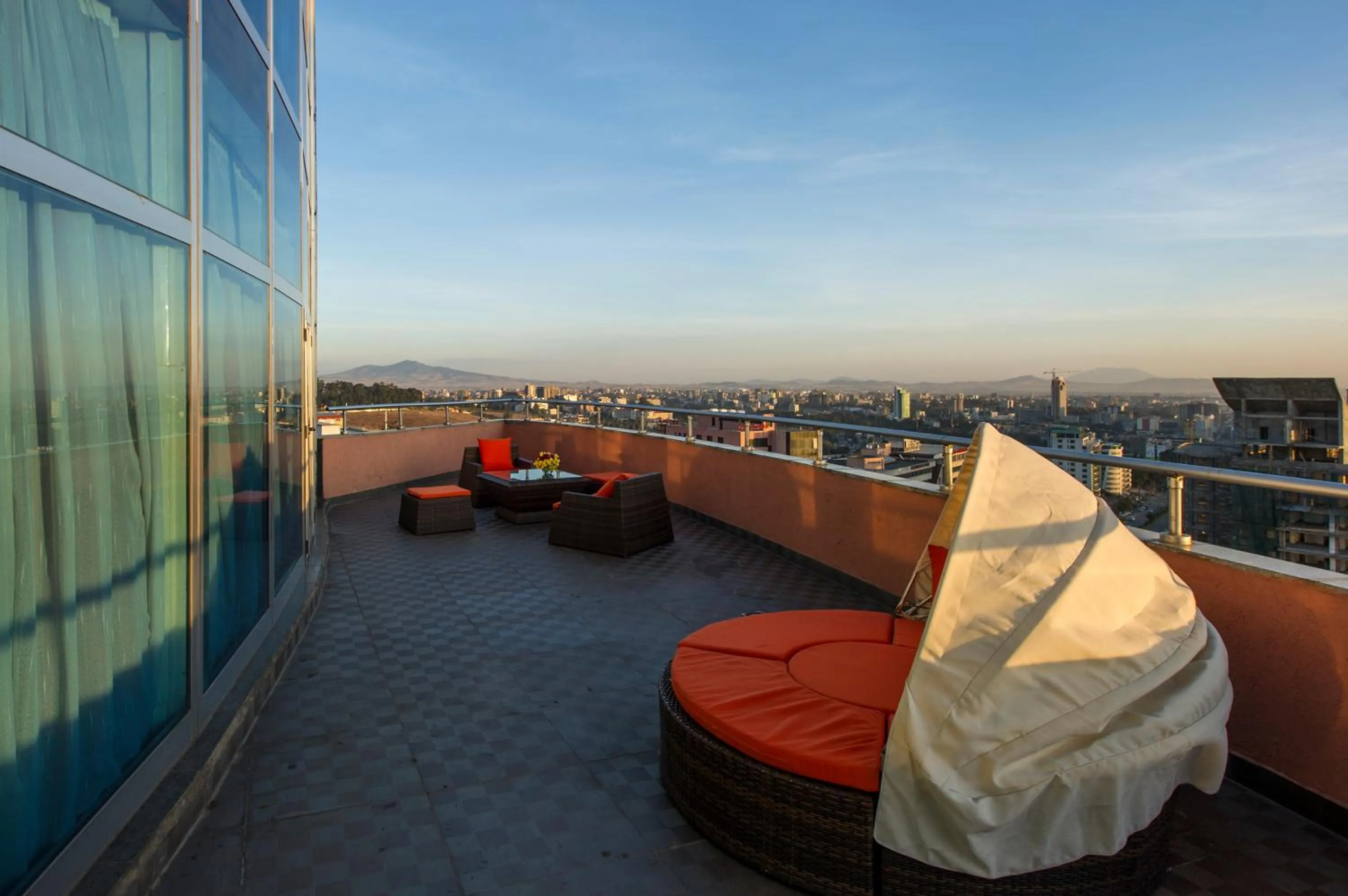 Balcony/Terrace in Grand Eliana Hotel Conference & Spa