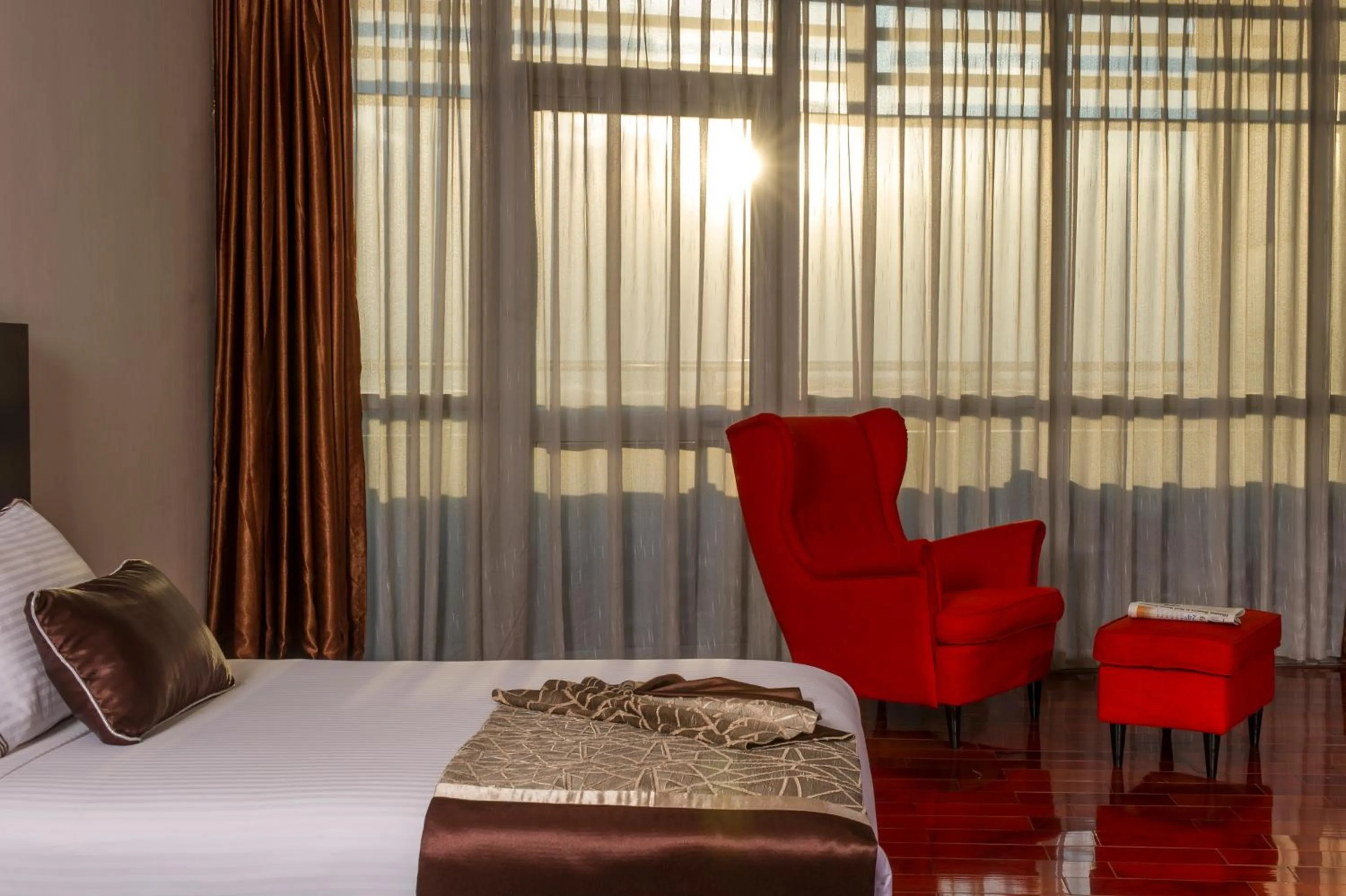 Bedroom, Bed in Grand Eliana Hotel Conference & Spa