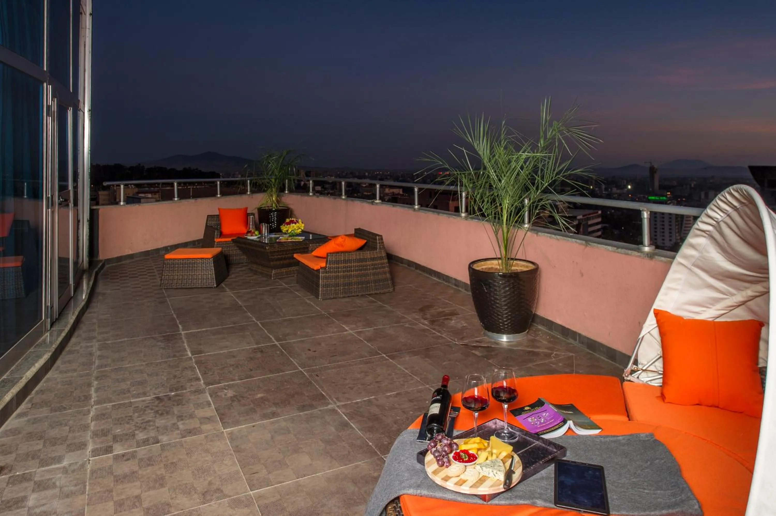 Balcony/Terrace in Grand Eliana Hotel Conference & Spa