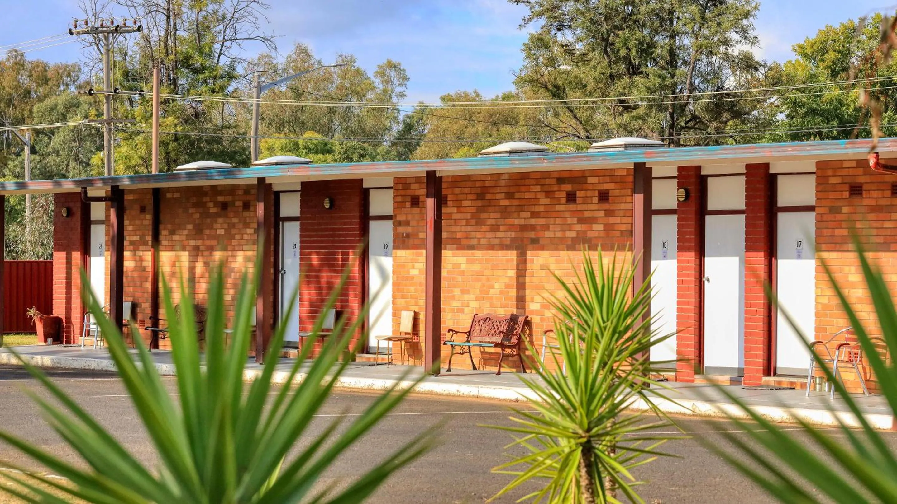 Property building in Silver Oaks Motel