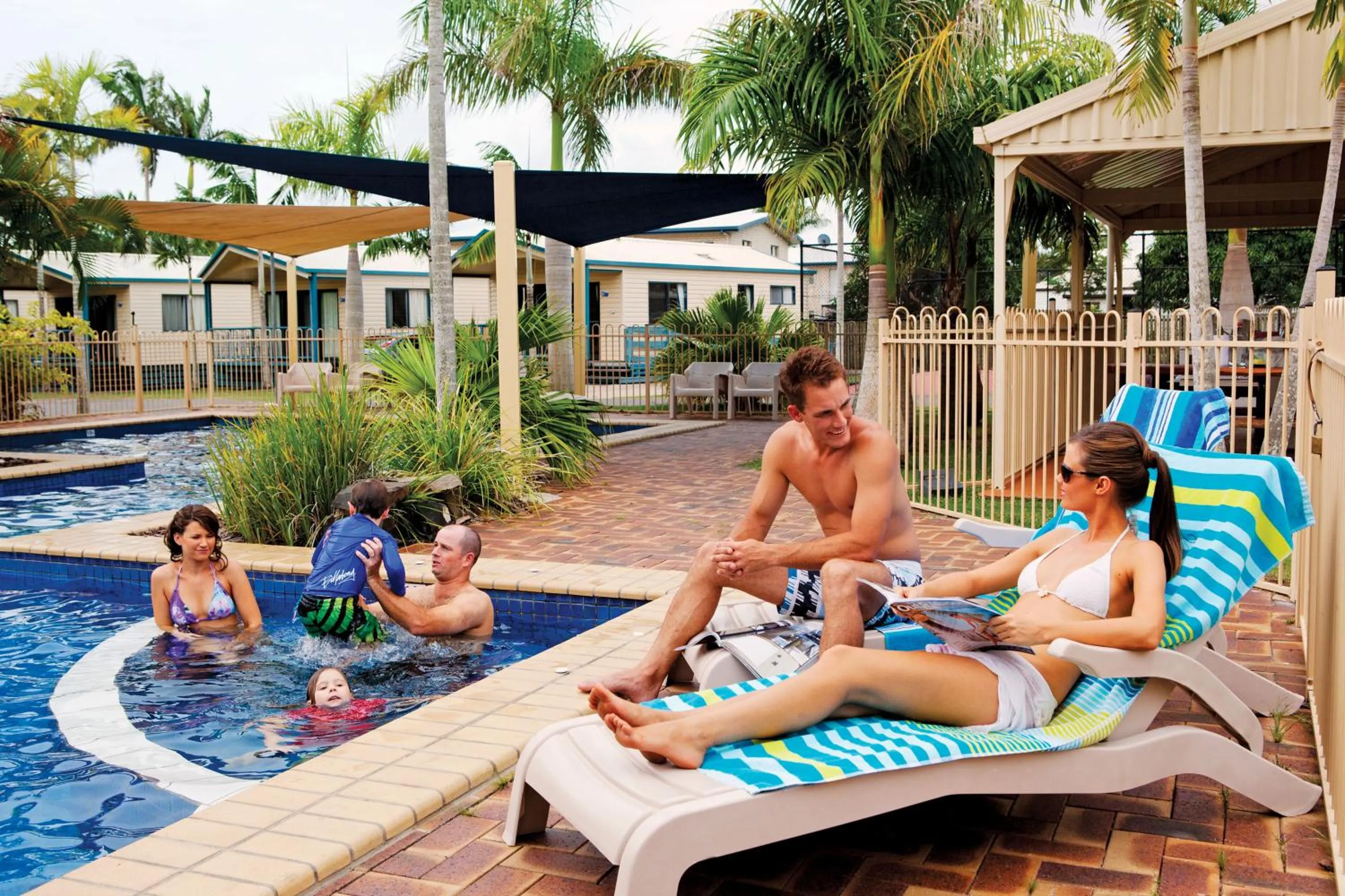 Swimming pool in Discovery Parks - Fraser Street, Hervey Bay