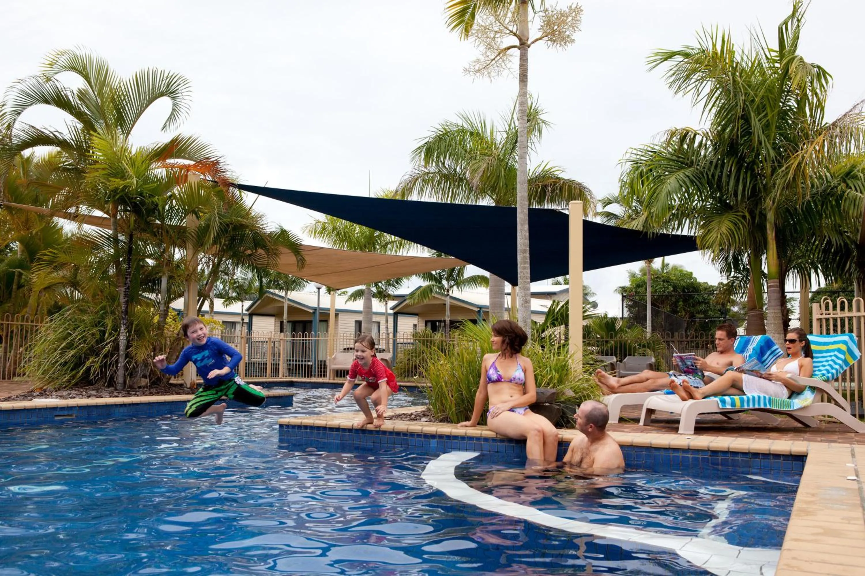 Swimming pool in Discovery Parks - Fraser Street, Hervey Bay