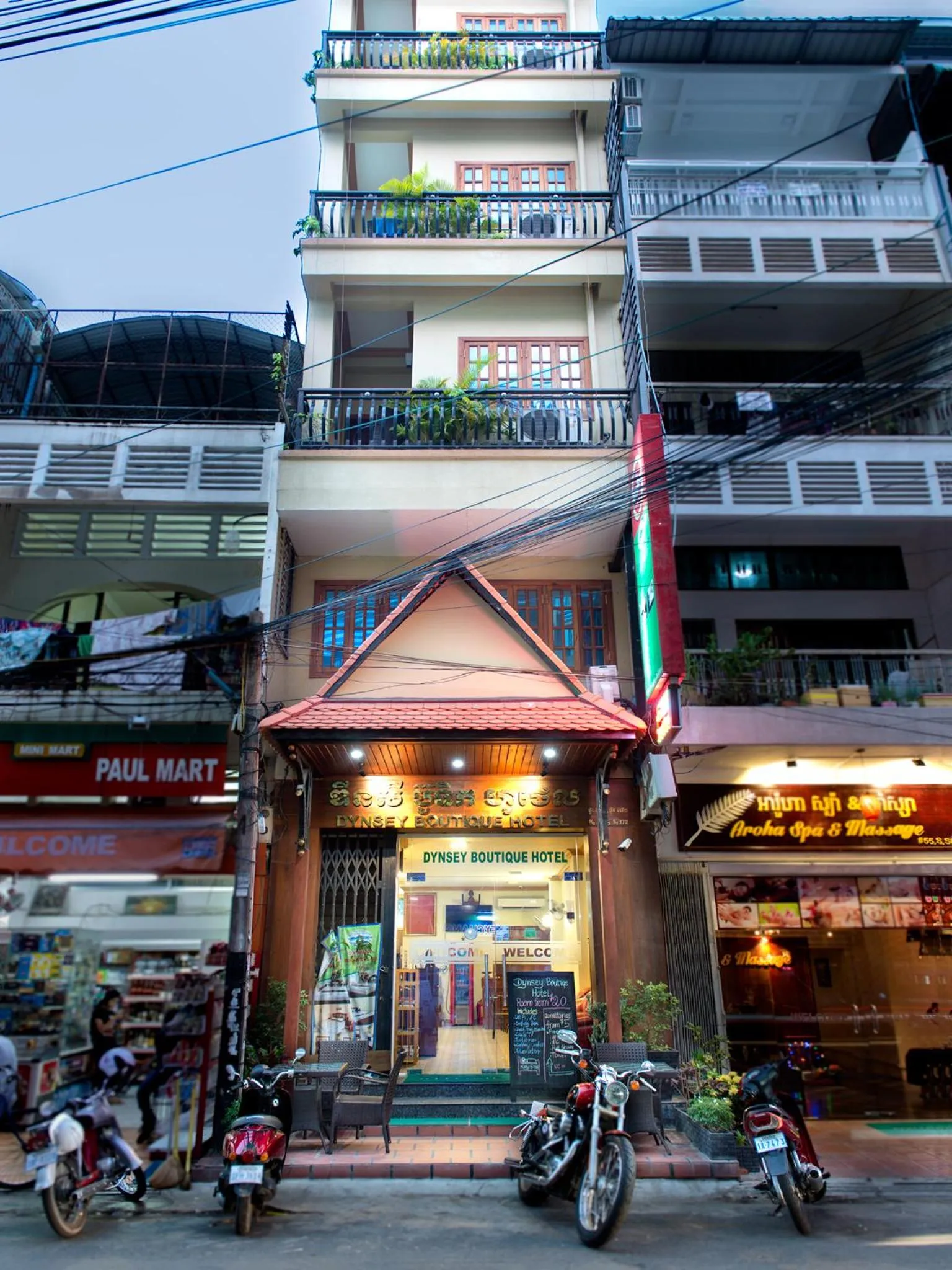 Bird's eye view in Dynsey Boutique Hotel