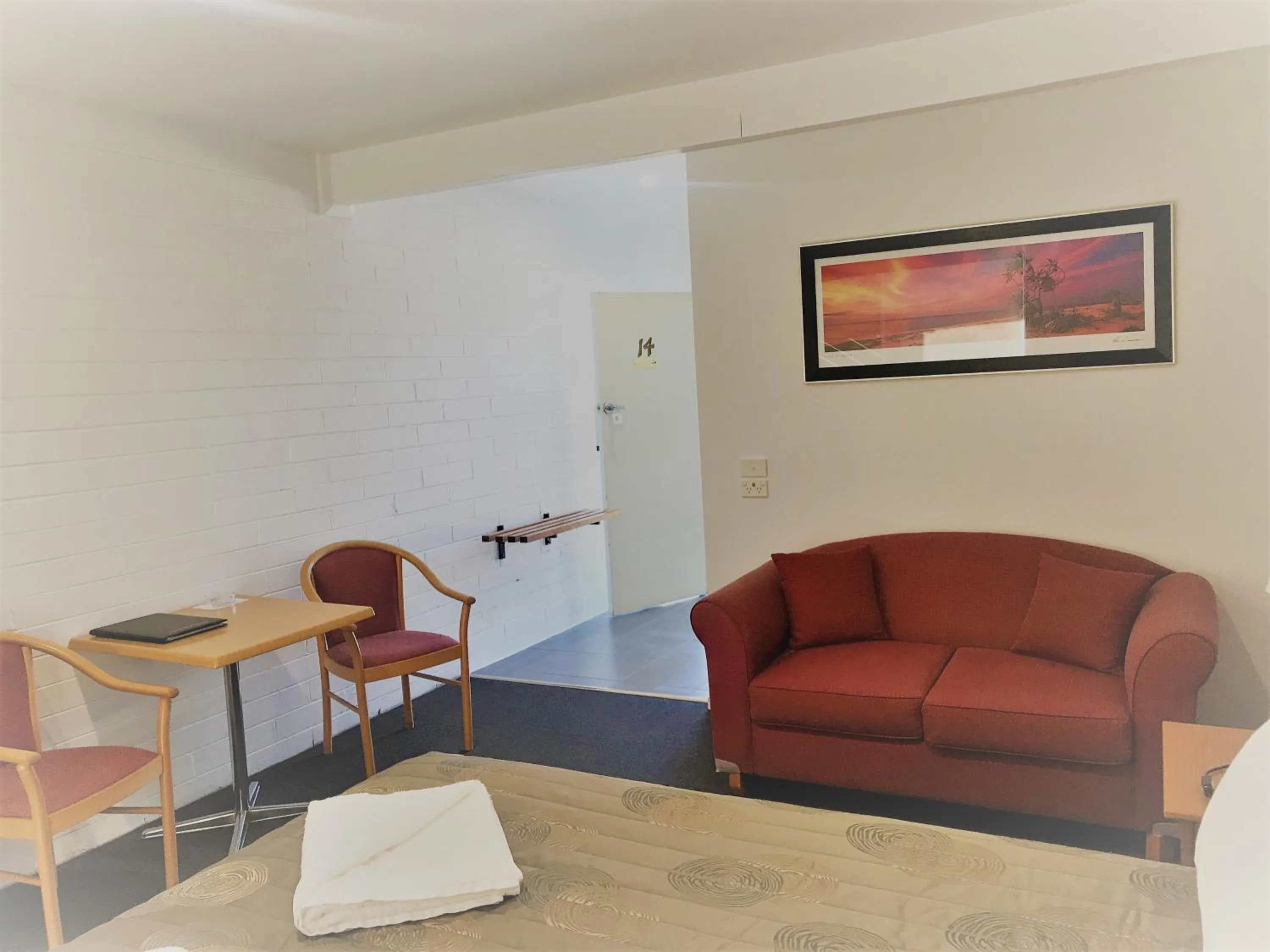 Seating area in Rubicon Hotel Motel