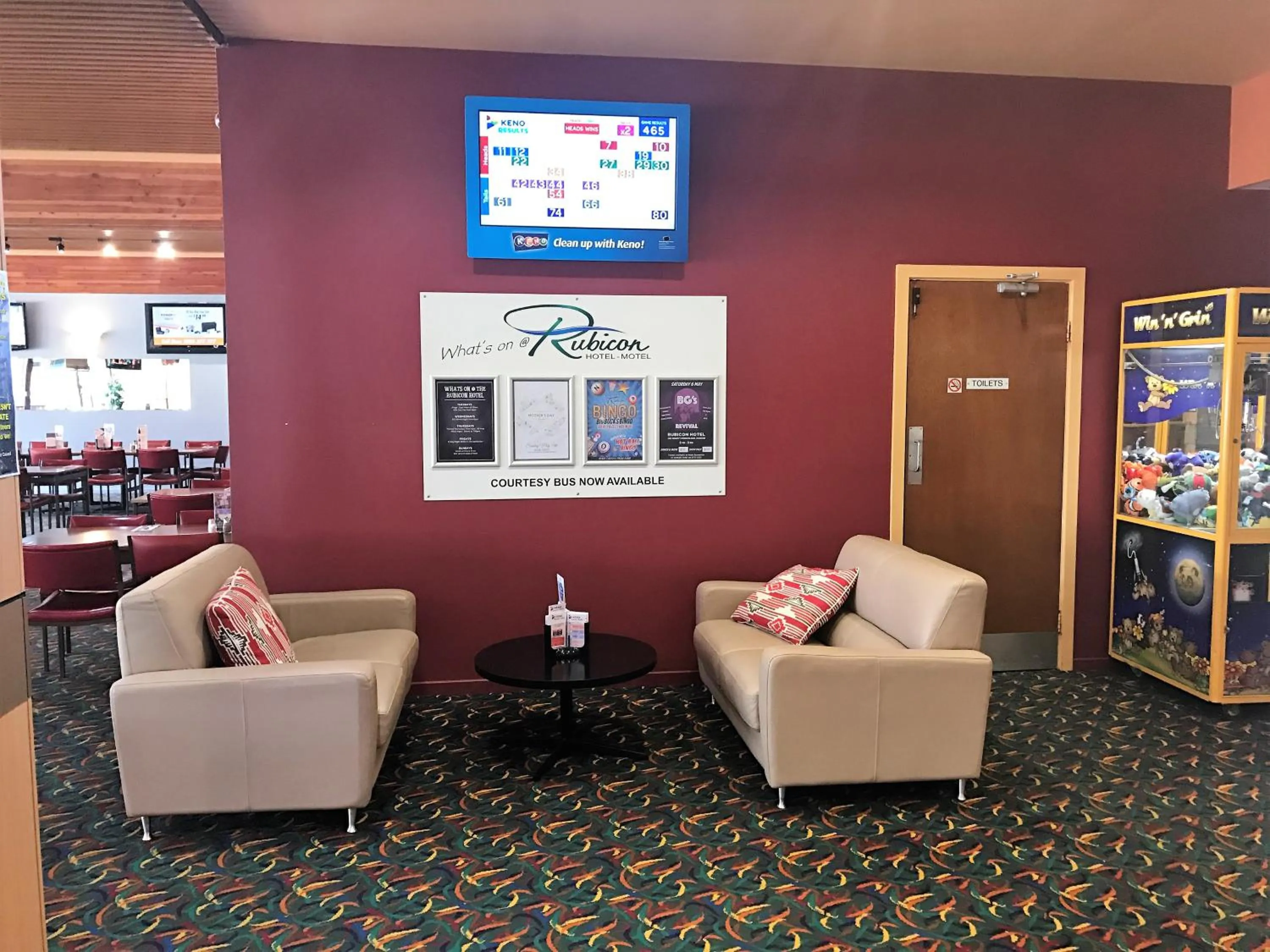 Dining area in Rubicon Hotel Motel