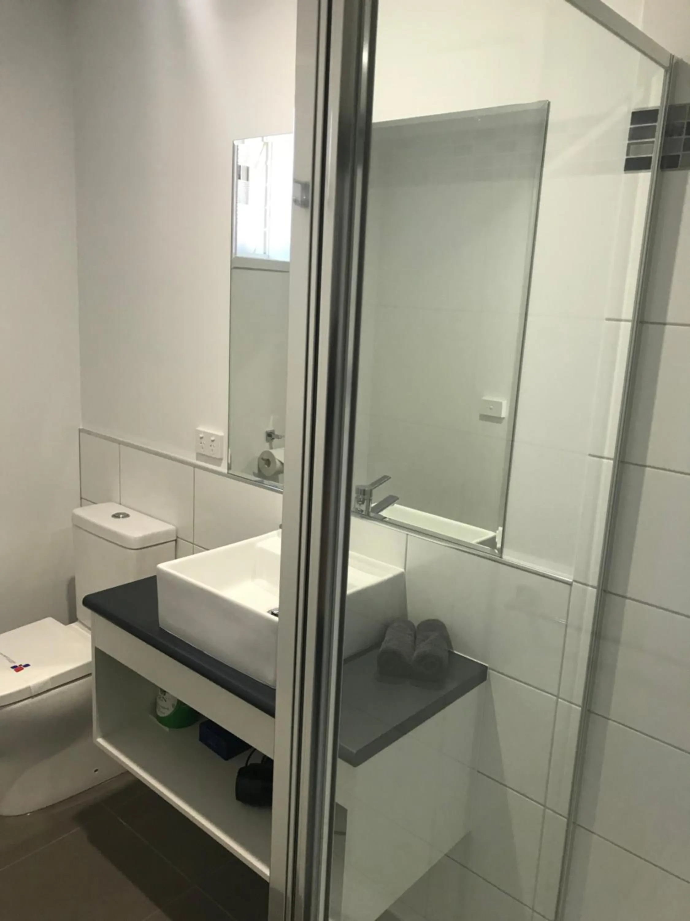 Bathroom in Rubicon Hotel Motel